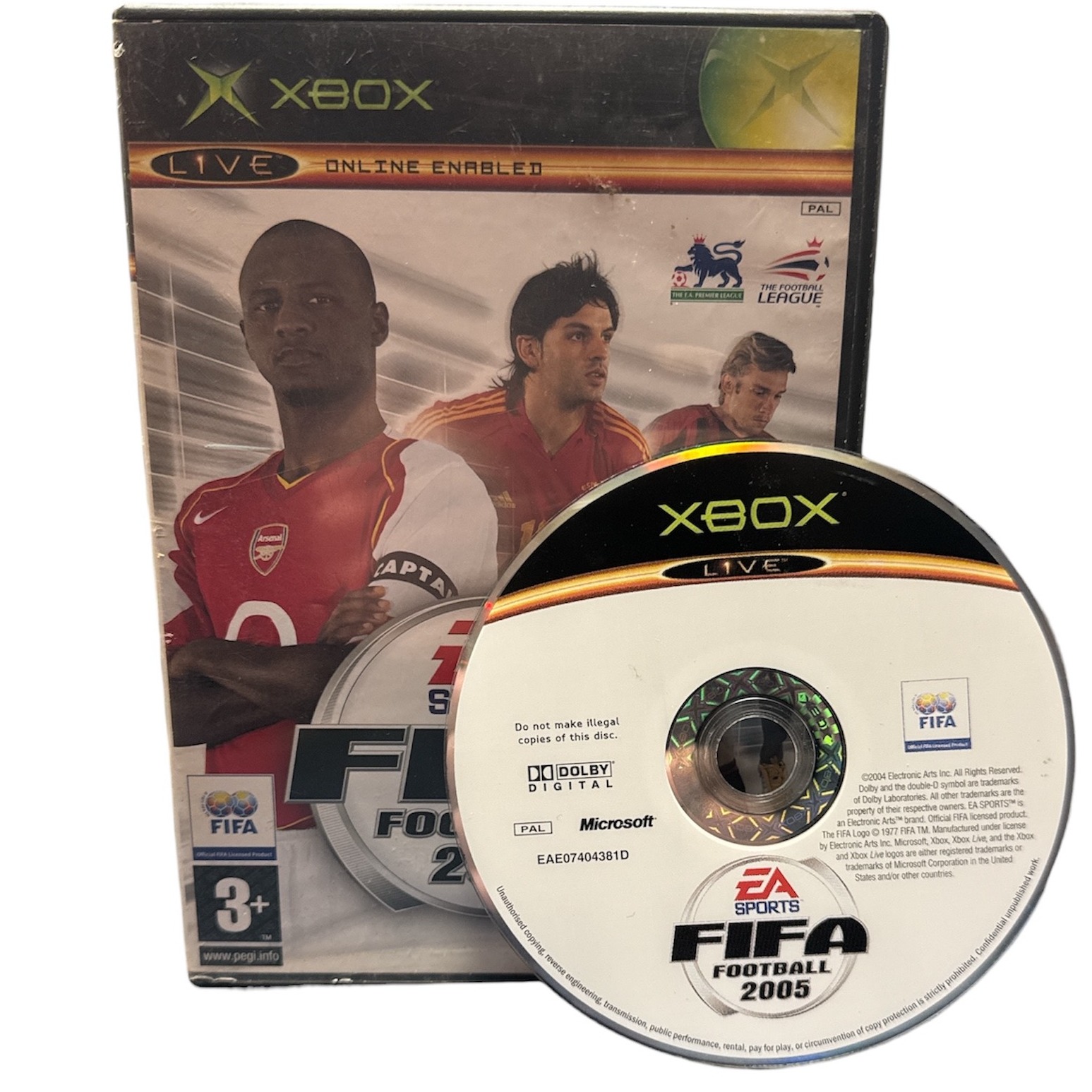 Product photo for Fifa football 2005 (Xbox)