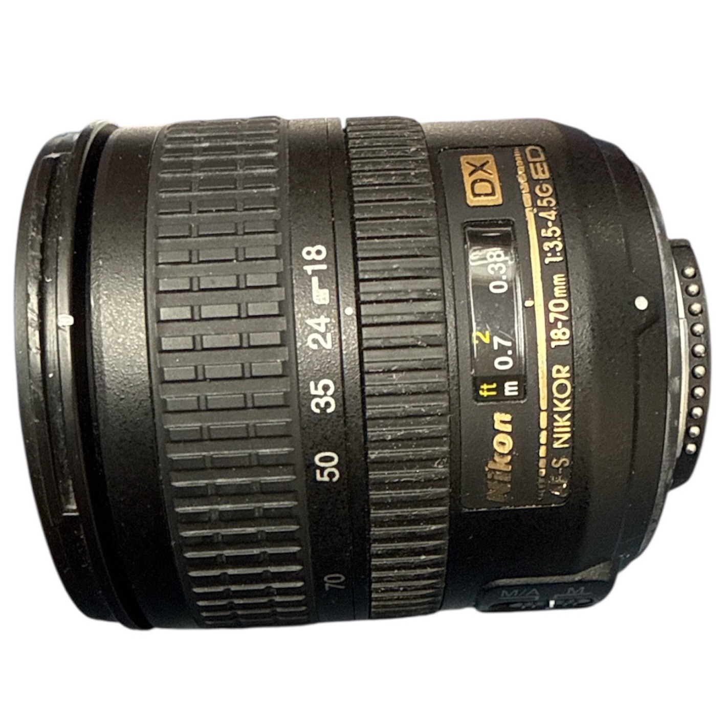 AF-S NIKKOR 18－70mm 1:3.5－4.5G ED ニコンDX レンズ 中古 Nikkor AF-