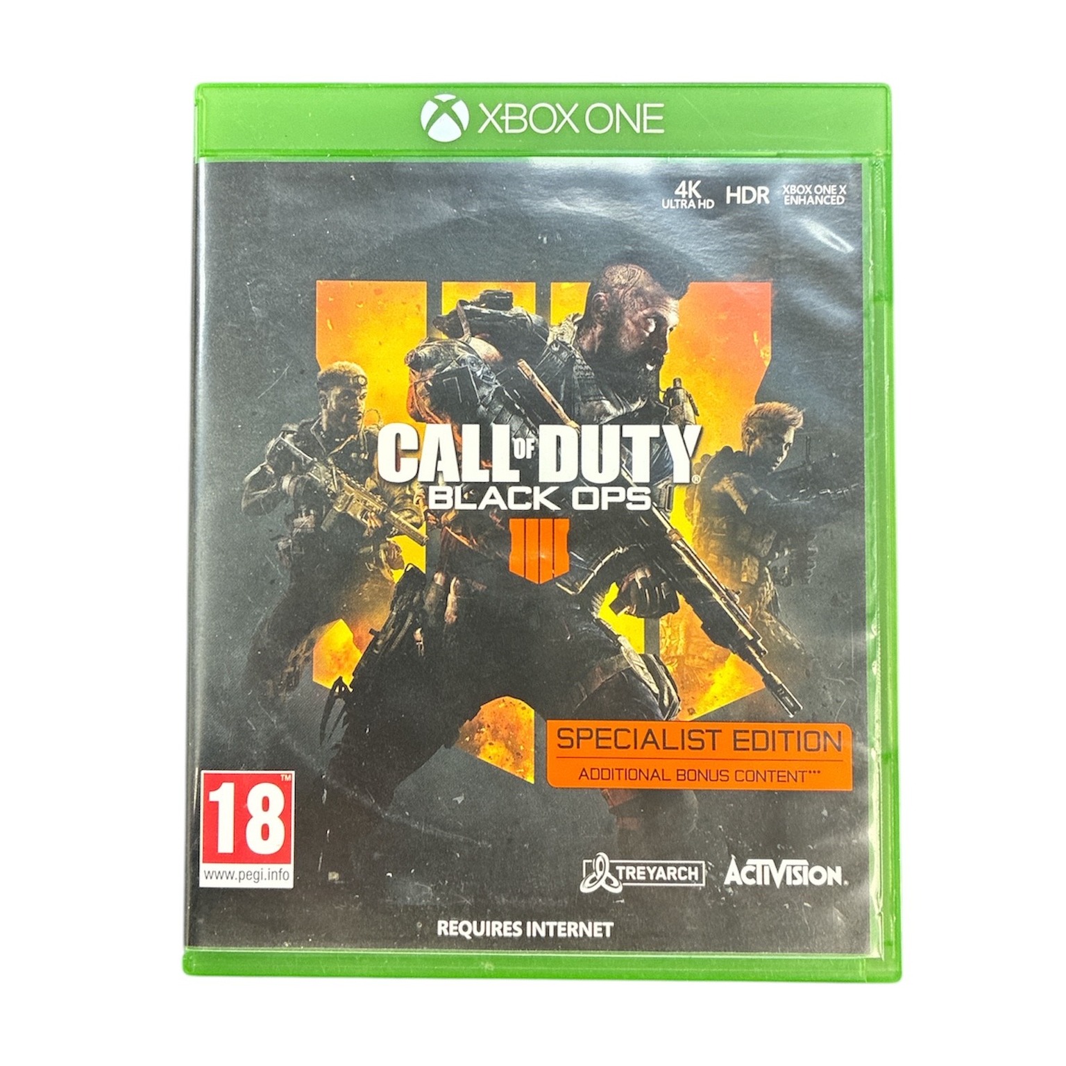 Product photo for Call of Duty Black Ops 4 (Xbox One)