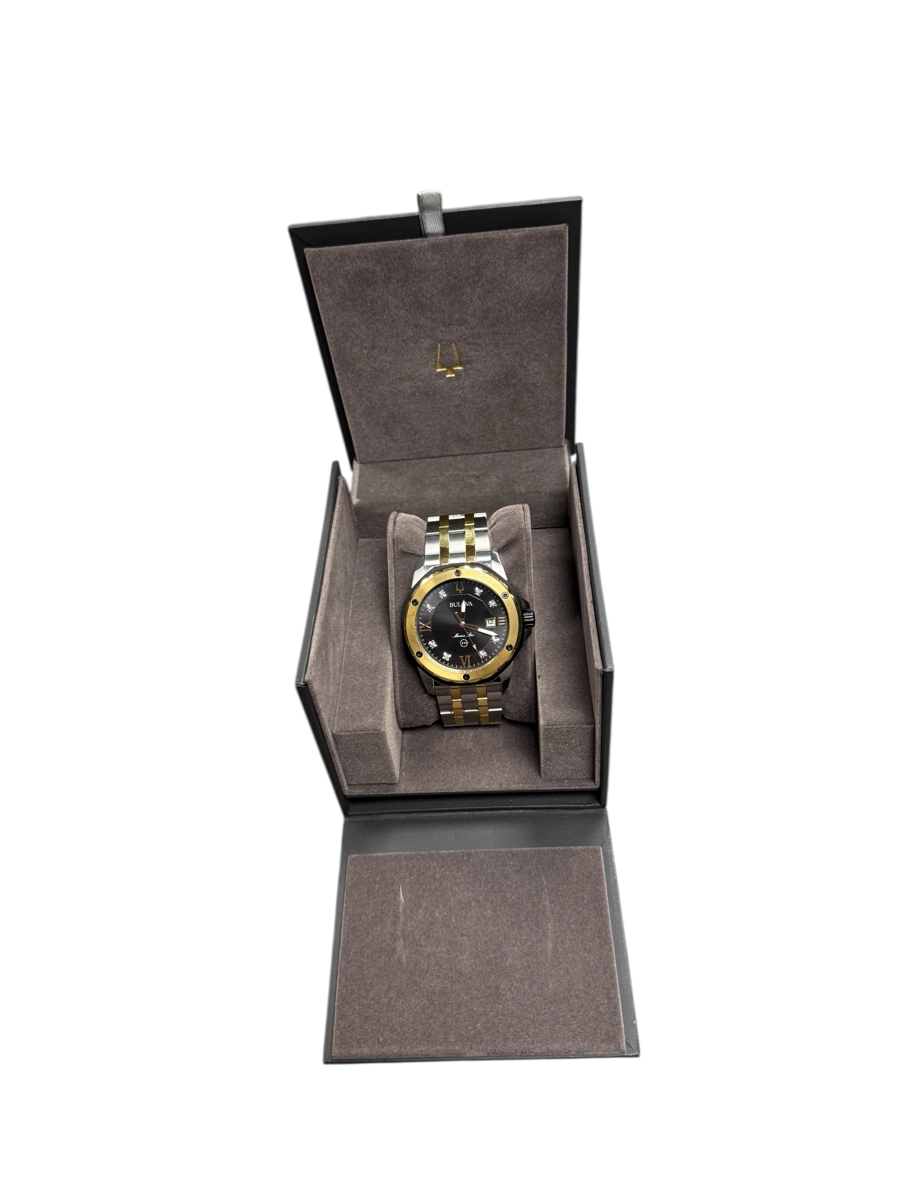 Product photo for Bulova Men's Marine Star 44mm Quartz Watch 98D175