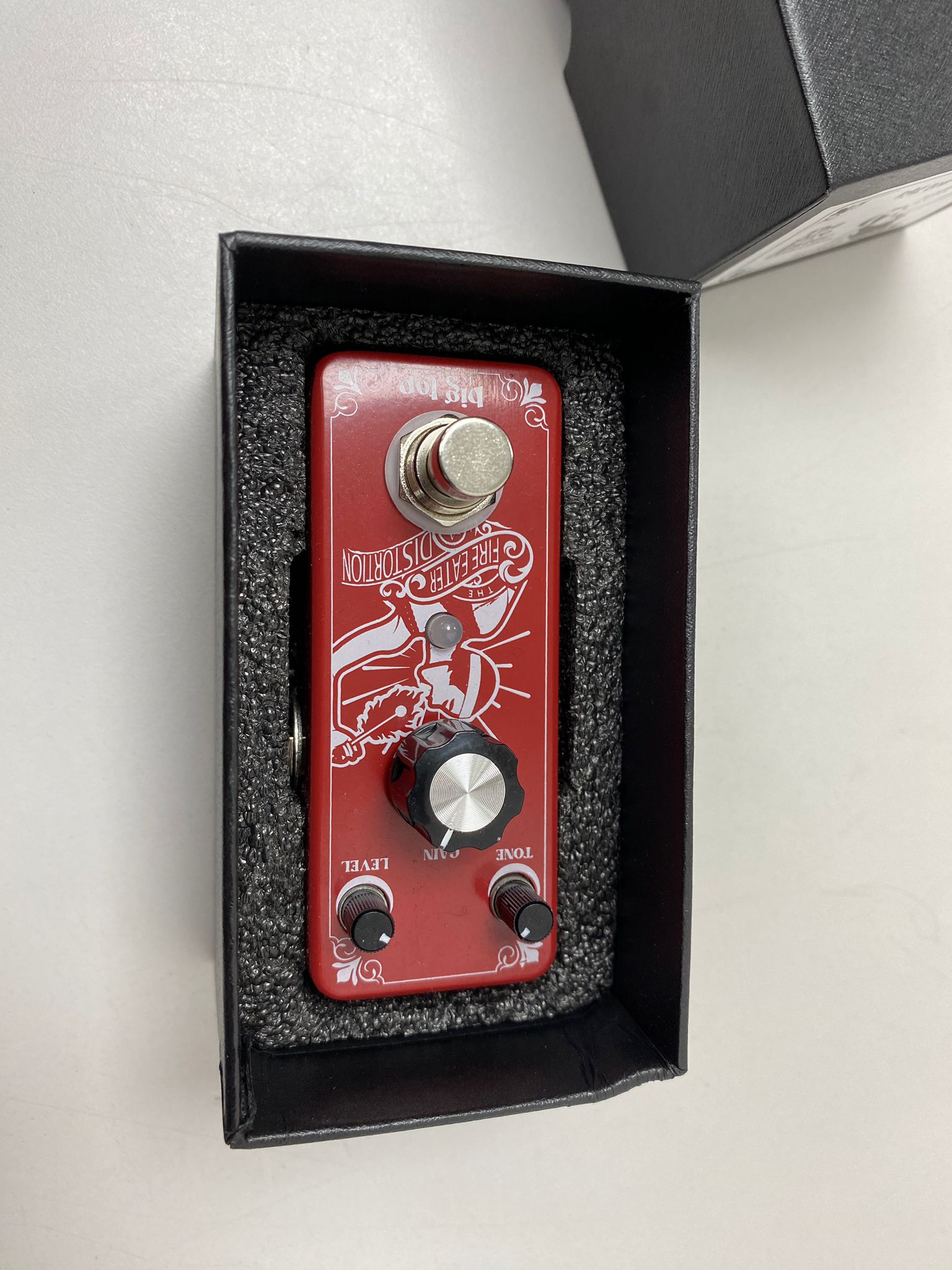 Product photo for big top fire eater guitar effects pedal