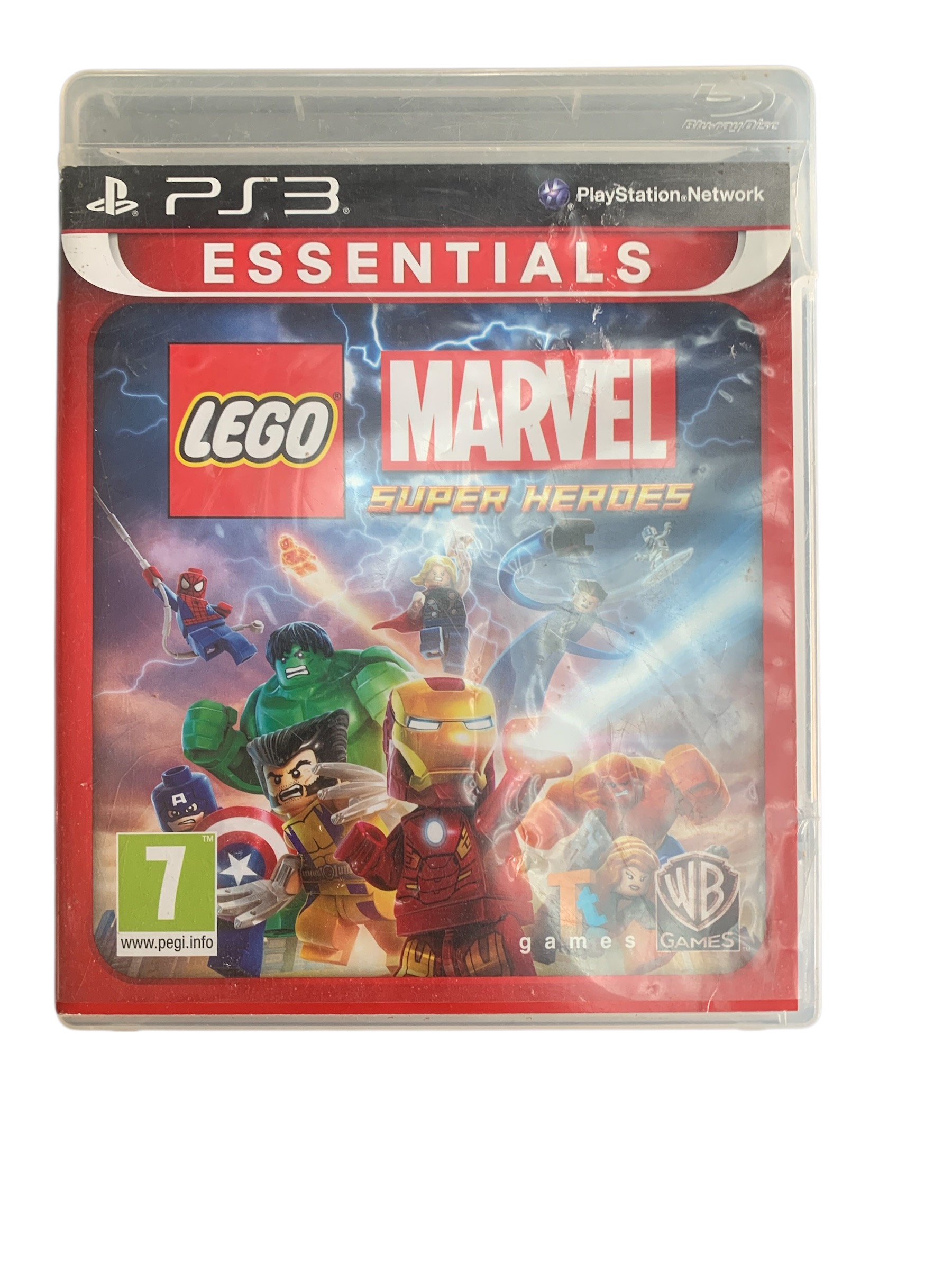 Product photo for Lego Marvel Super Heroes on PS3