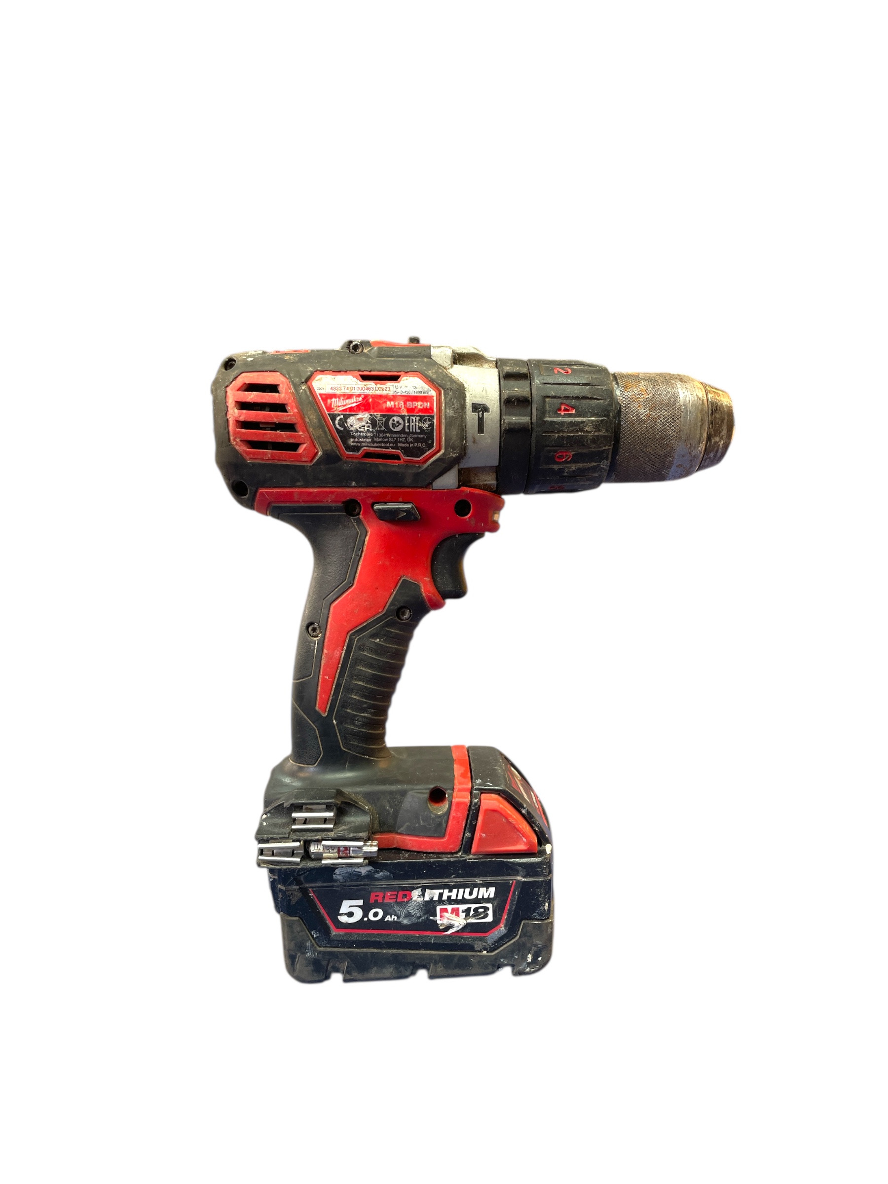 Product photo for Milwakee M18 BPDN with 5.0ah Battery