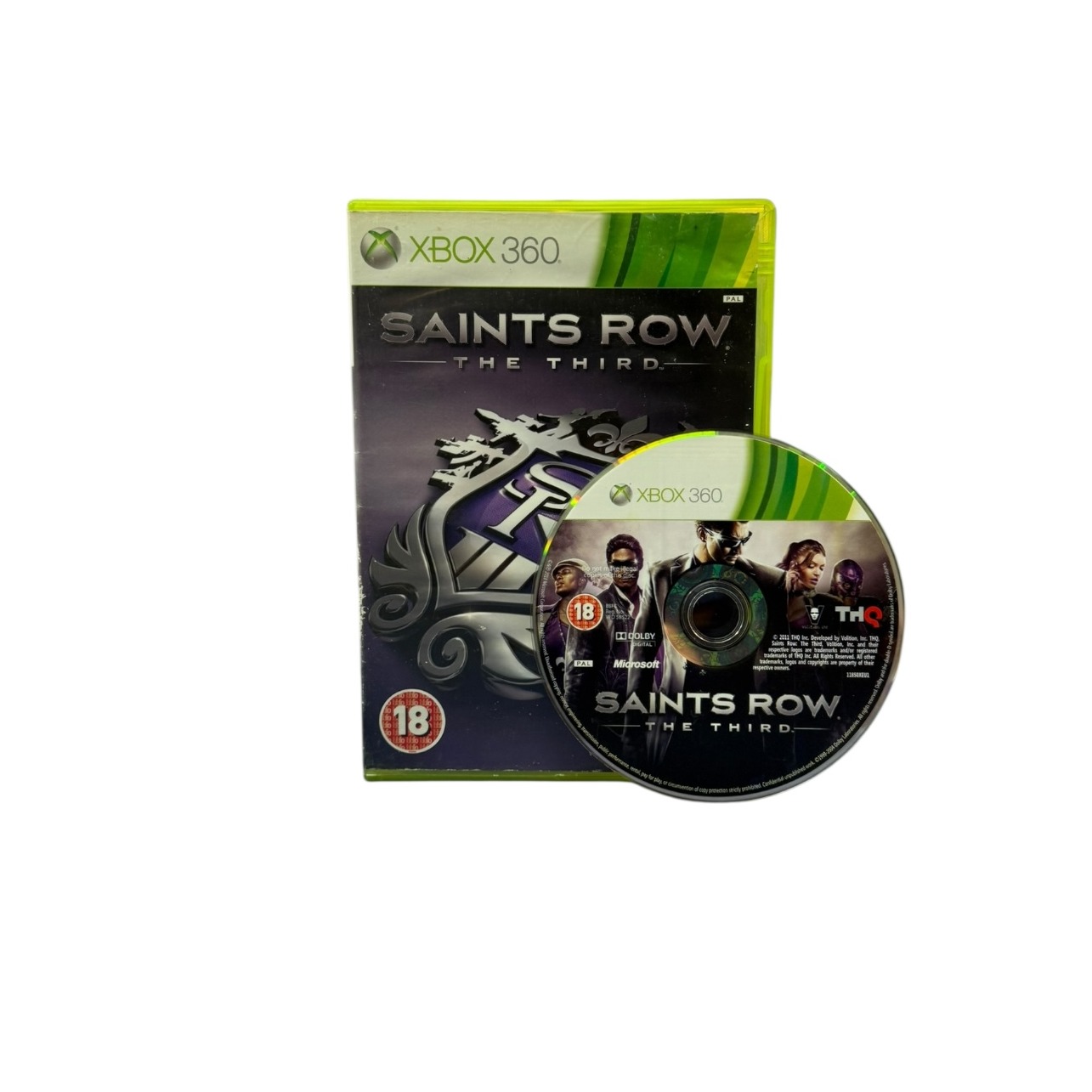 Product photo for Saints Row The Third Xbox 360 Game