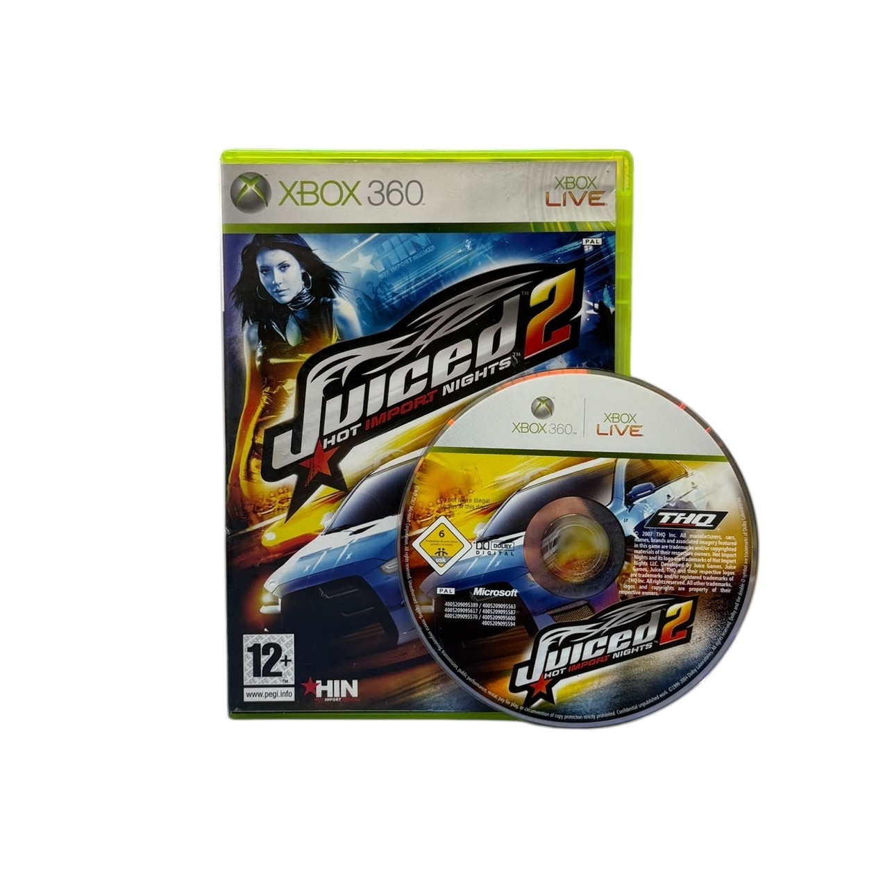 Product photo for Juiced 2 Xbox 360 Game