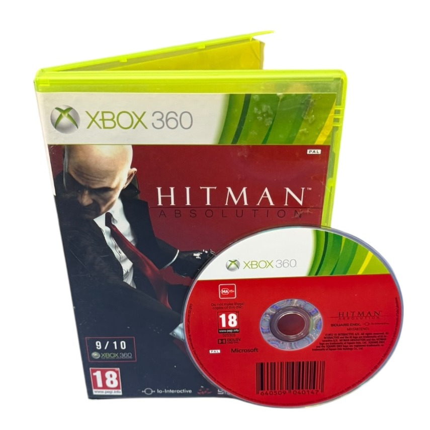 Product photo for Hitman Absolution Xbox 360 Game