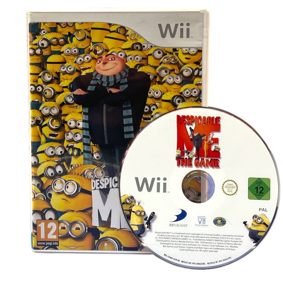 Product photo for Despicable Me - Wii Game