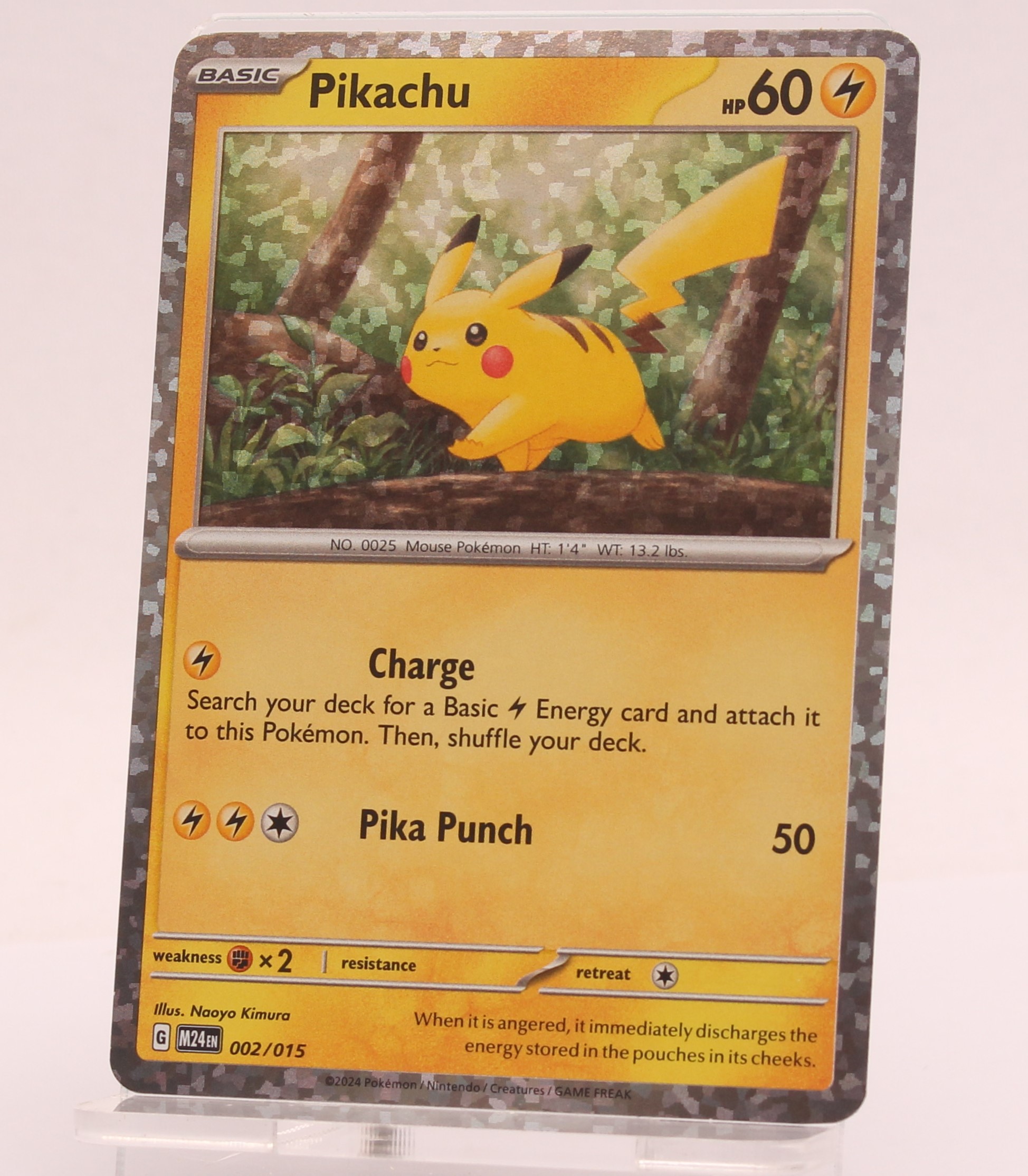 Pre-owned Pokmon Pikachu 002/015 Holo McDonald's Dragon Discovery Promo Pokmon  TCG Card - Own4Less
