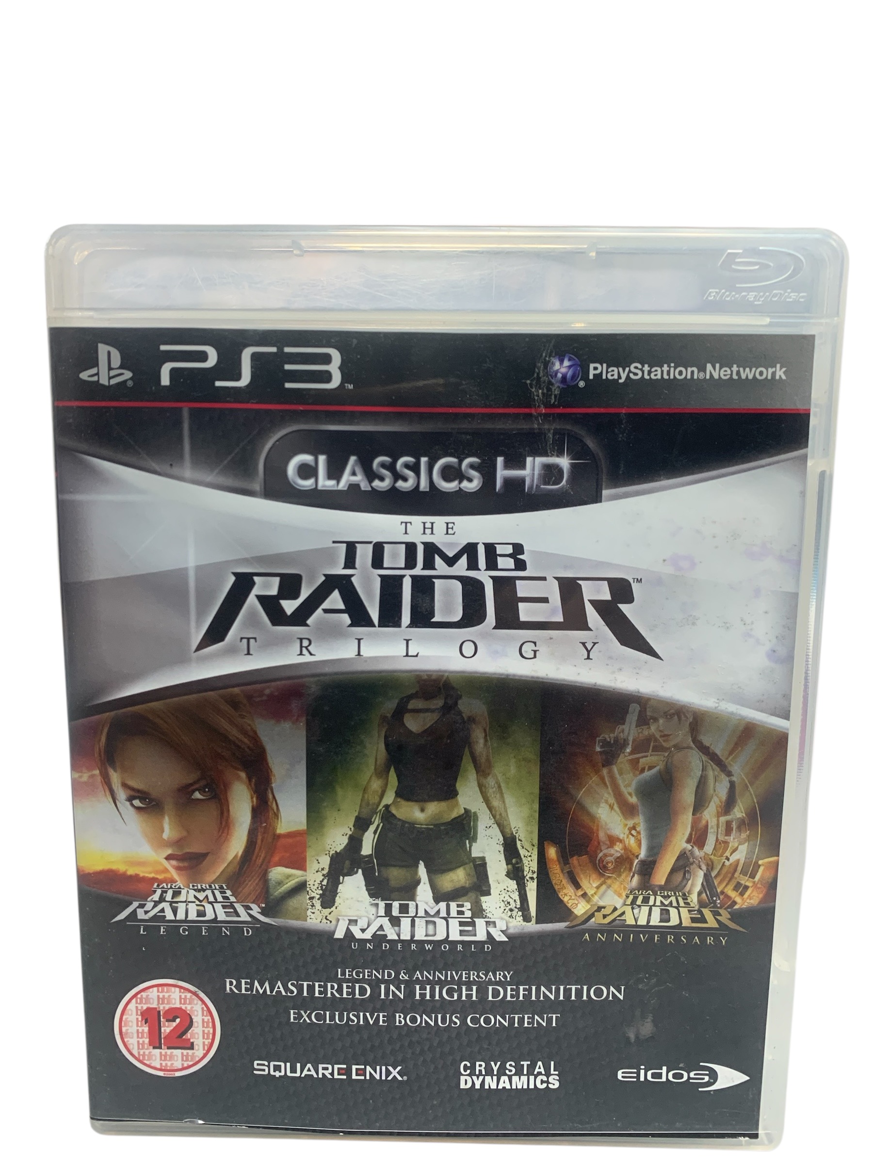 Product photo for The Tomb Raider Trilogy on PS3