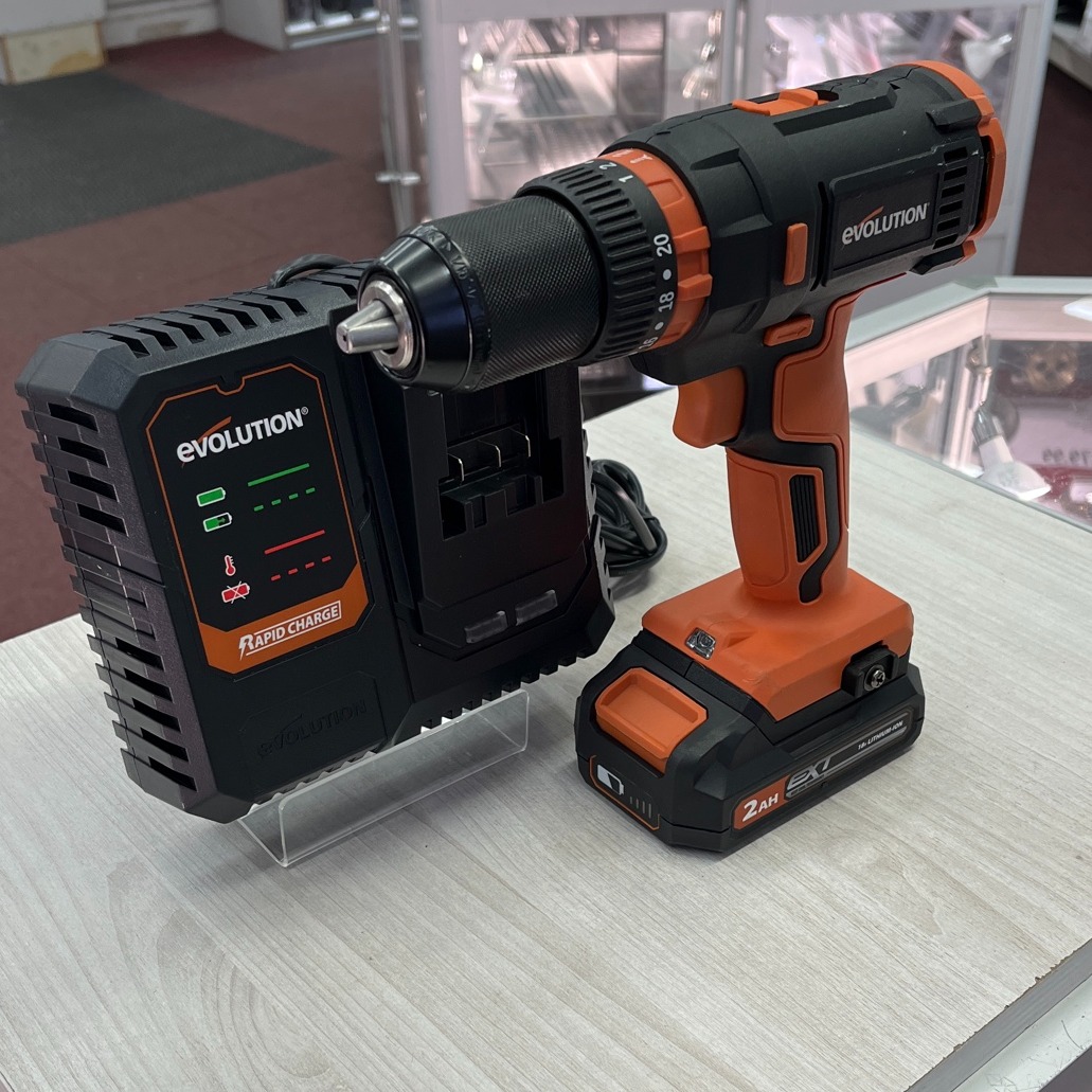 Product photo for Evolution 18V Cordless Drill