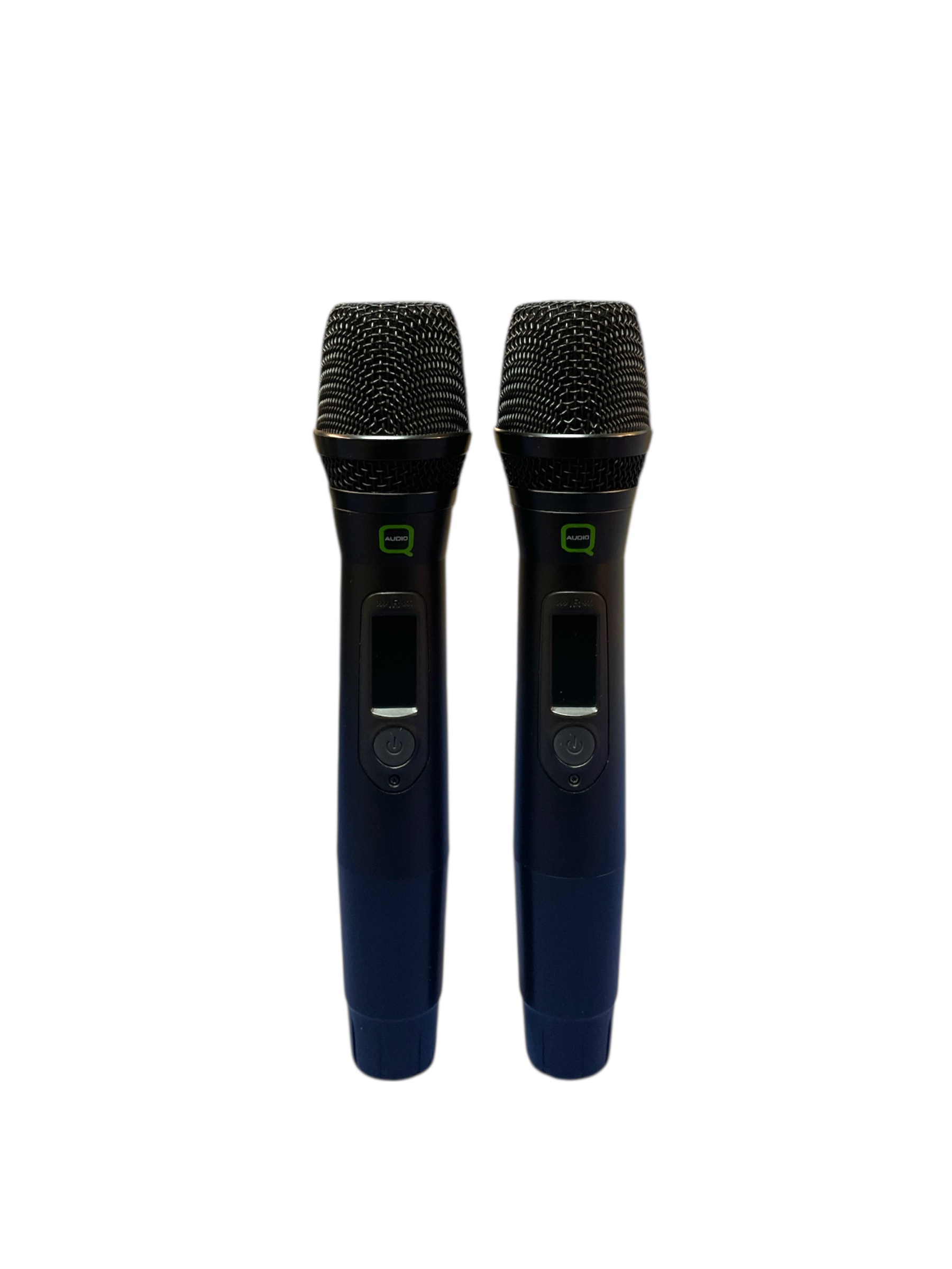 Product photo for Q-Audio Microphone Twin Set - No Amp
