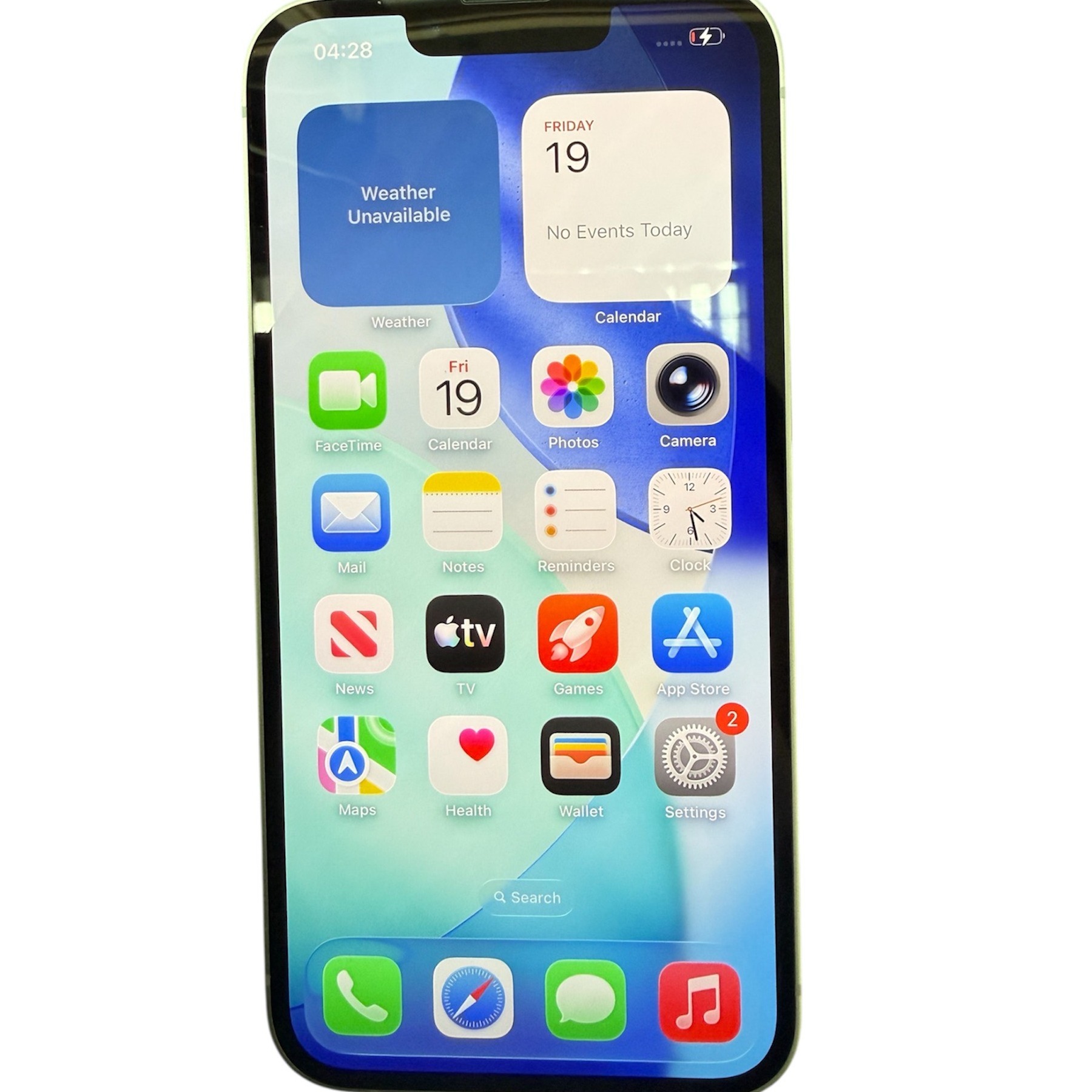 Product photo for Apple iPhone 16e 128GB White, Unlocked B