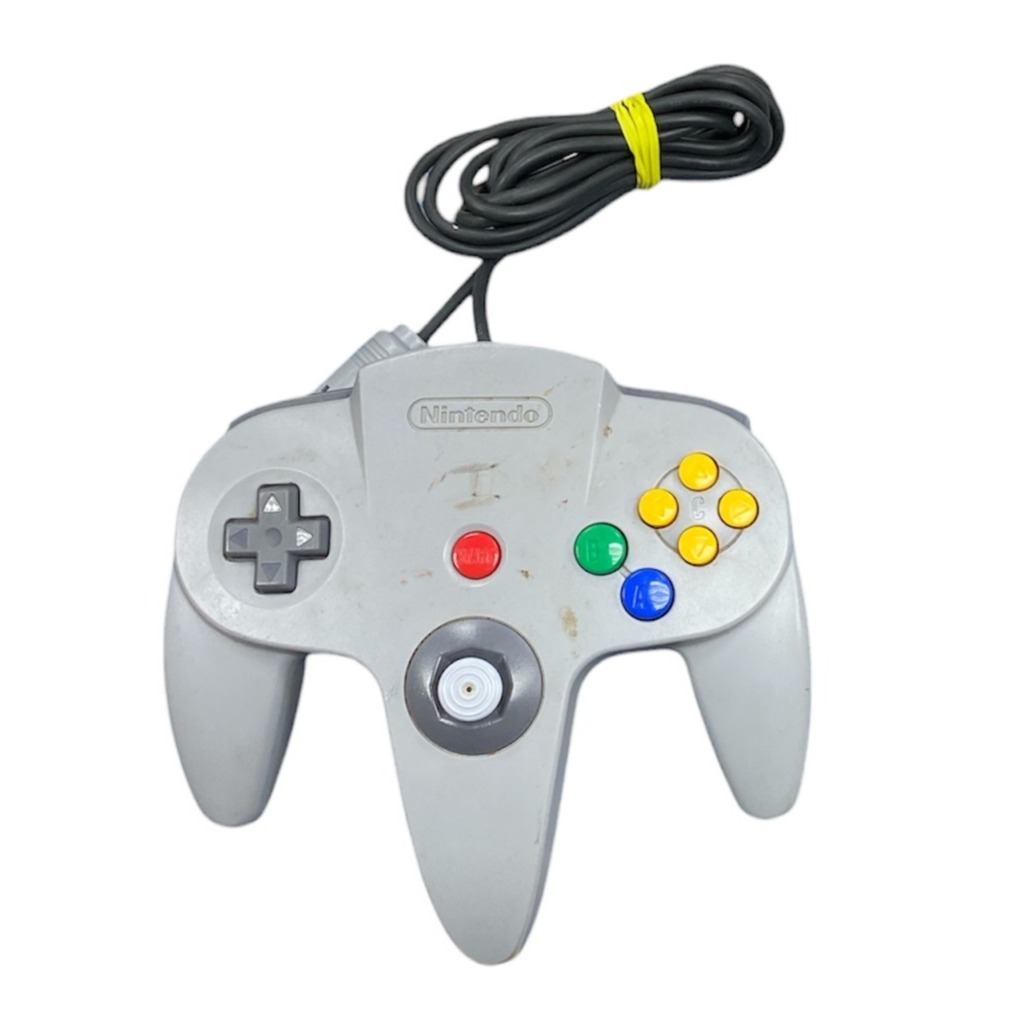 Product photo for Nintendo 64 Official Grey Controller