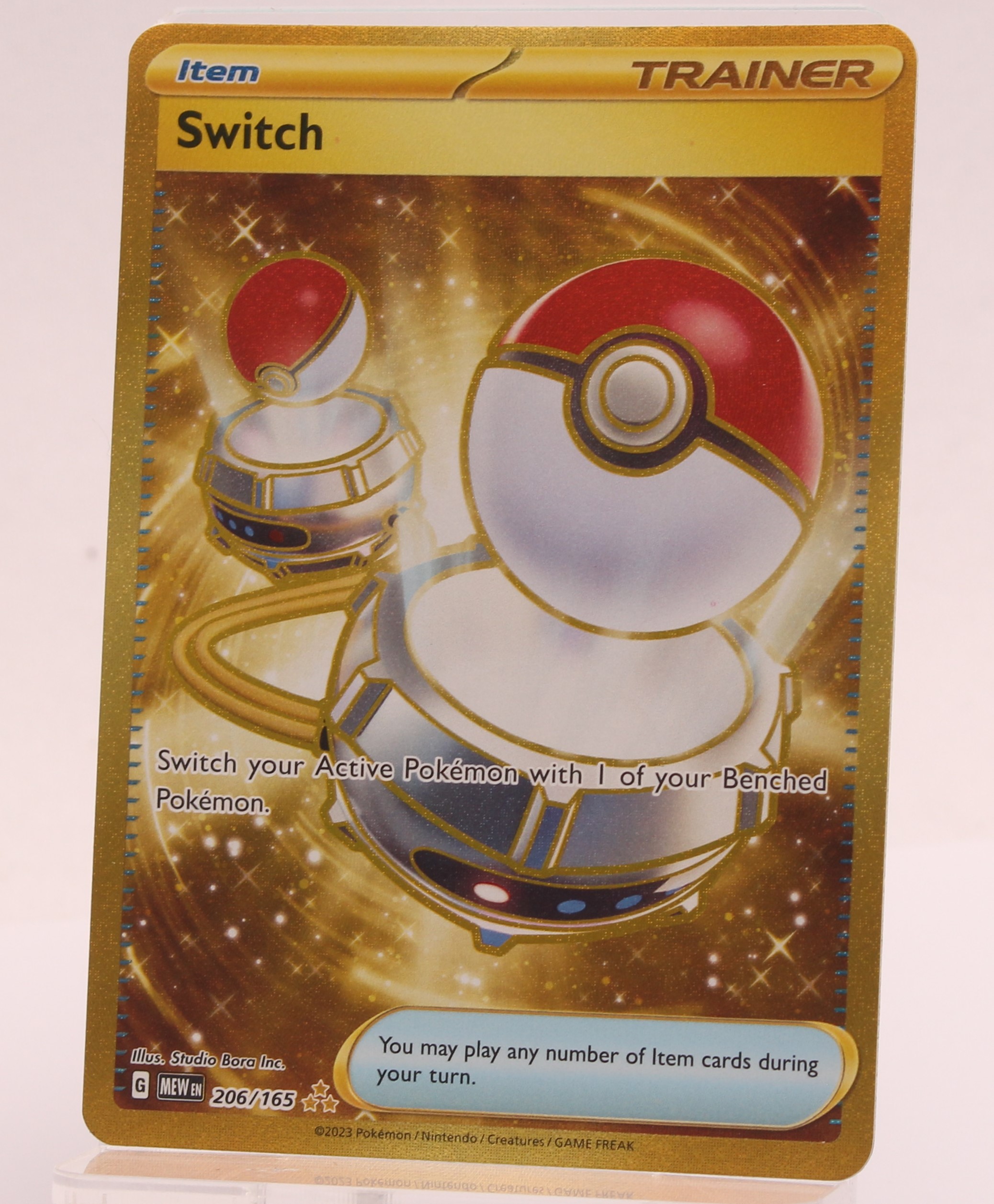 Switch Trainer 206/165 Holo Hyper Rare Scarlet & Violet Pokmon TCG Card - Cash Express Switch Trainer 206/165 Holo Hyper Rare Scarlet & Violet Pokmon TCG Card - Cash Express