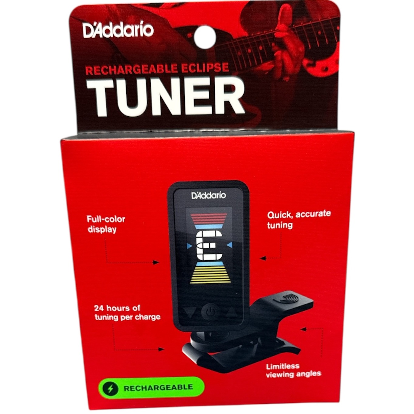 Product photo for PW-CT-27 Eclipse Rechargable Tuner