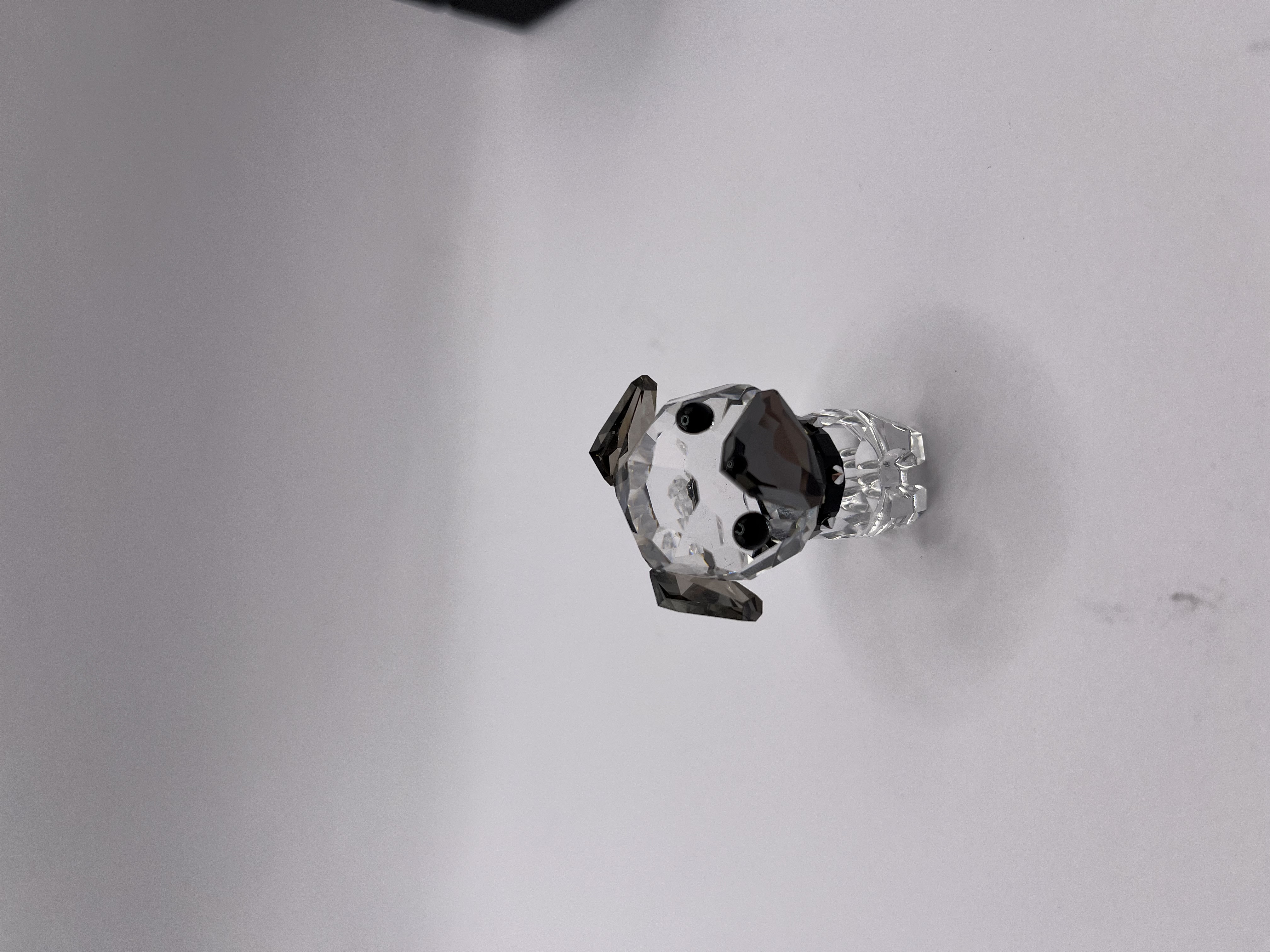 Product photo for Swarovski Roxy the Pug Lovlots Crystal Puppy – 5063333 With Box