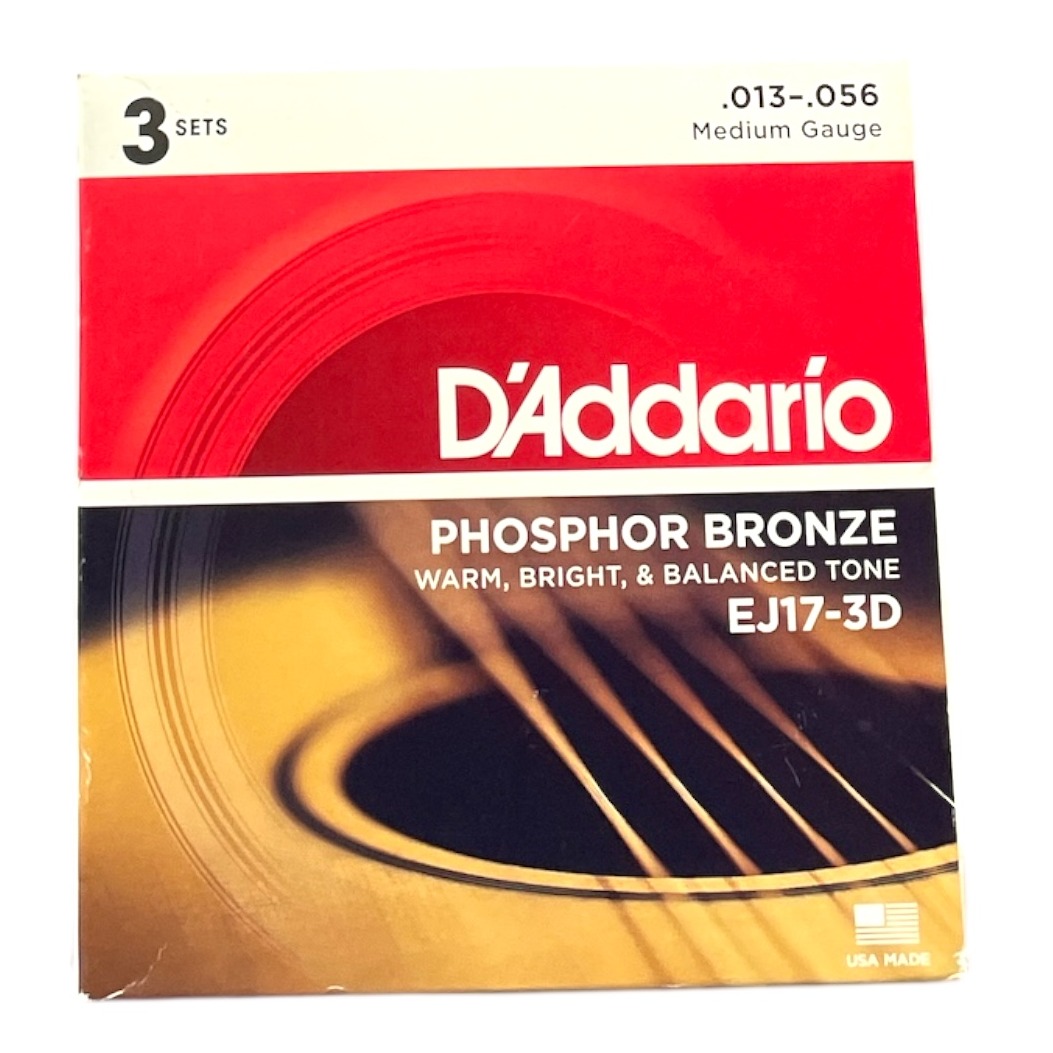 Product photo for D'addario EJ17-3D