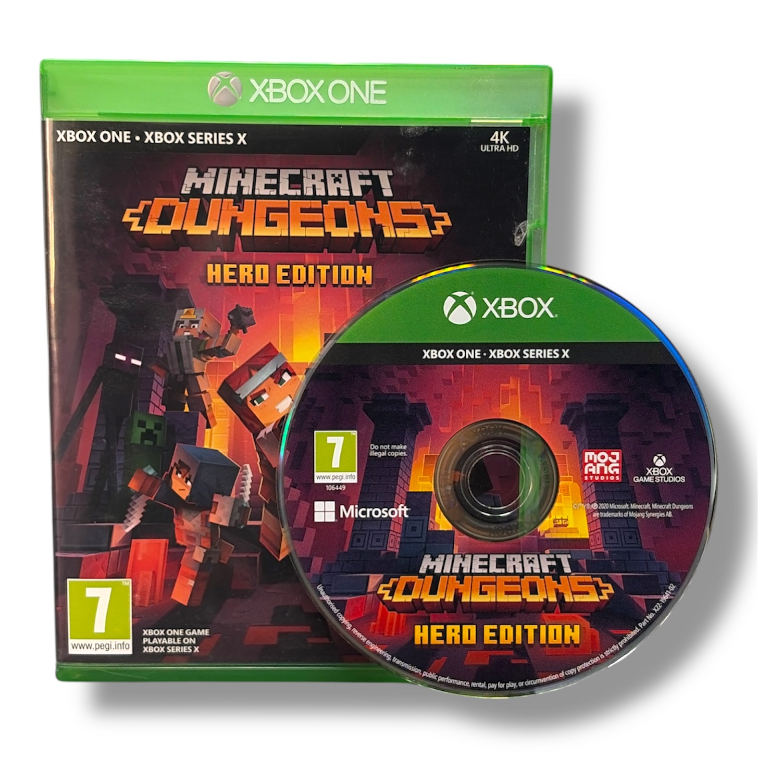 Product photo for Minecraft Dungeons: Hero Edition