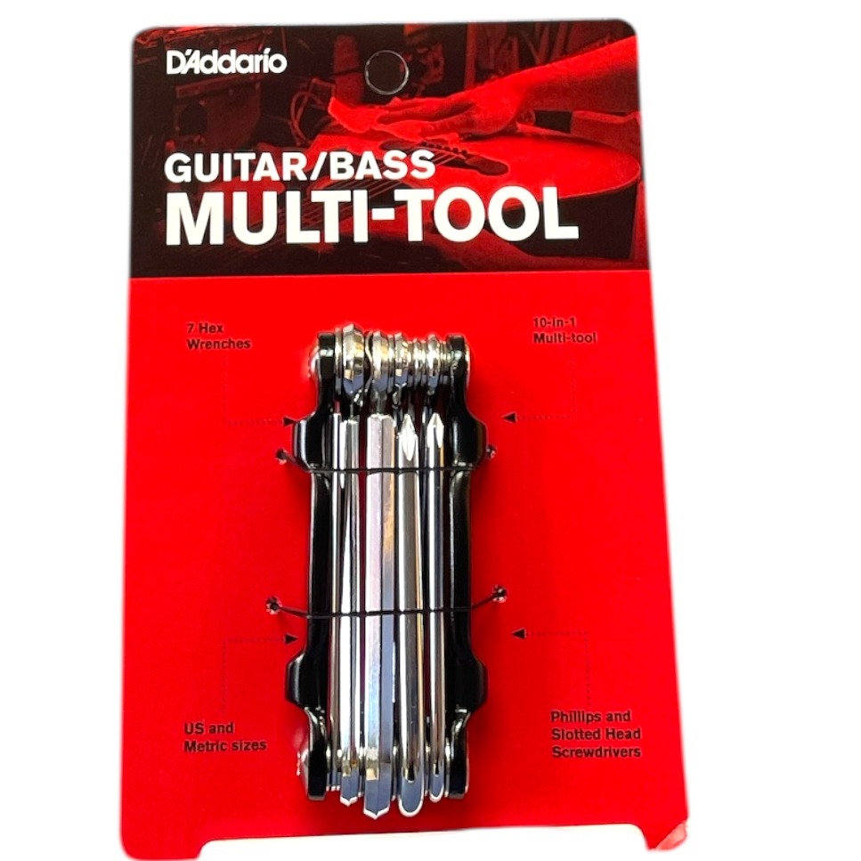 Product photo for D'Addario 10-in-1 Multi Tool PW-GBMT-01
