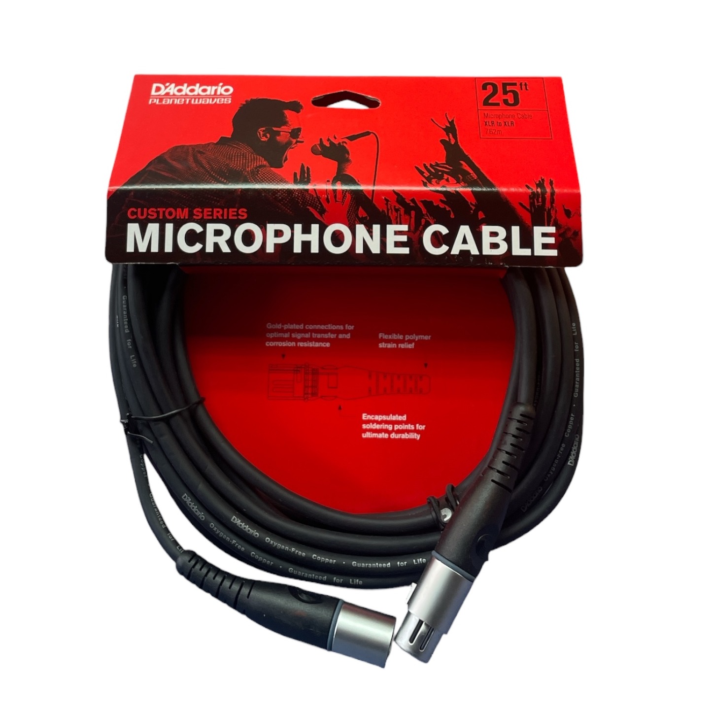 Product photo for 25ft Custom Series Microphone Cable PW-M-25