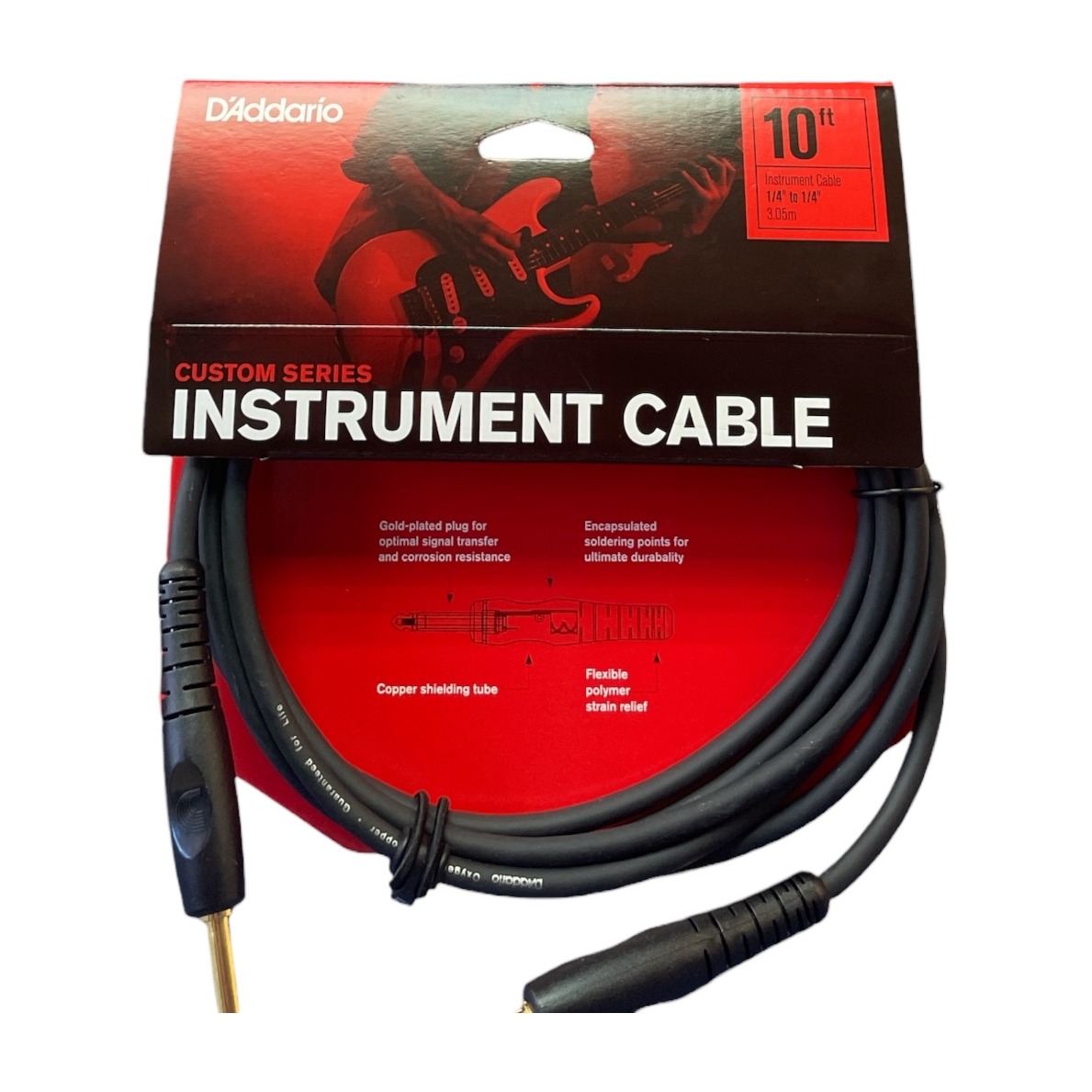 Product photo for 10ft Custom Series Instrument Cable PW-G-10