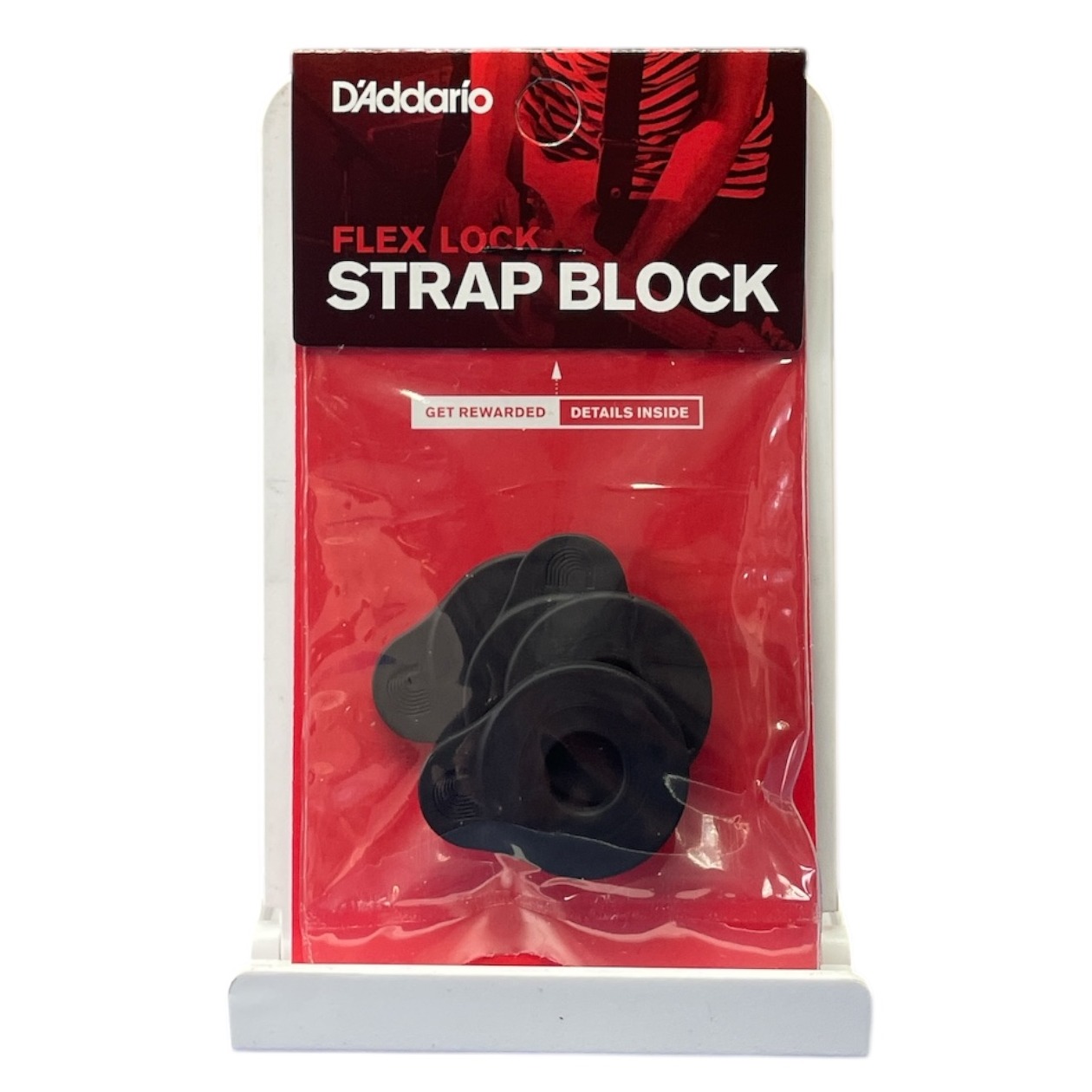 Product photo for Flex Lock Strap Block Black - 4 Pack PW-FLSB-04BK