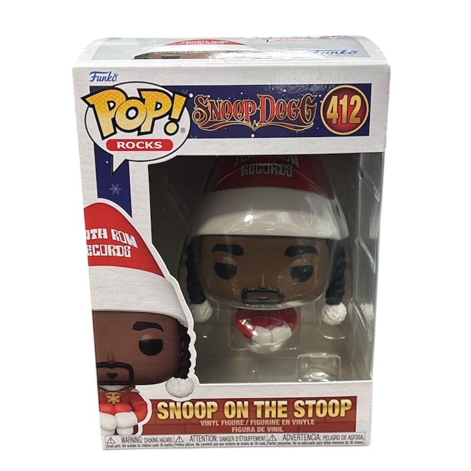 Product photo for Funko POP! Rocks: Snoop Dogg - on the Stoop #412