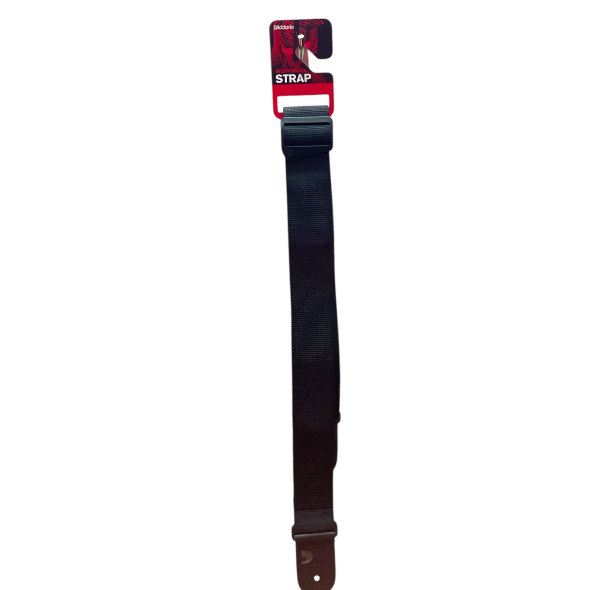 Product photo for D'Addario. 50mm Black Polypropylene Strap PWS100