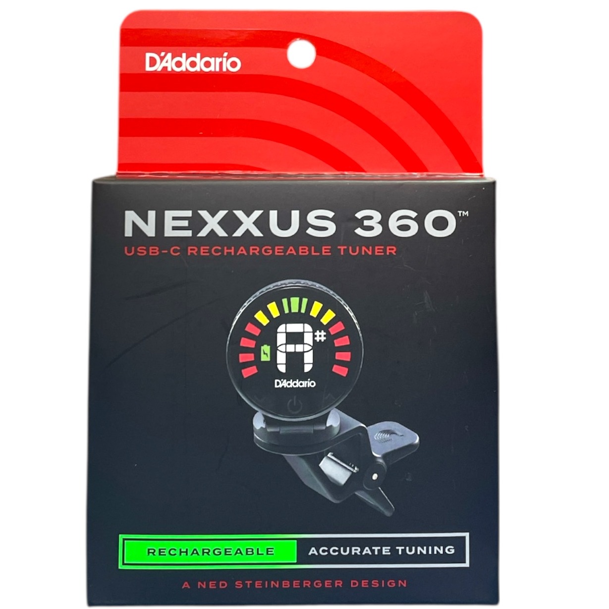 Product photo for NEXXUS 360 USB-C Rechargeable Tuner PW-CT-26