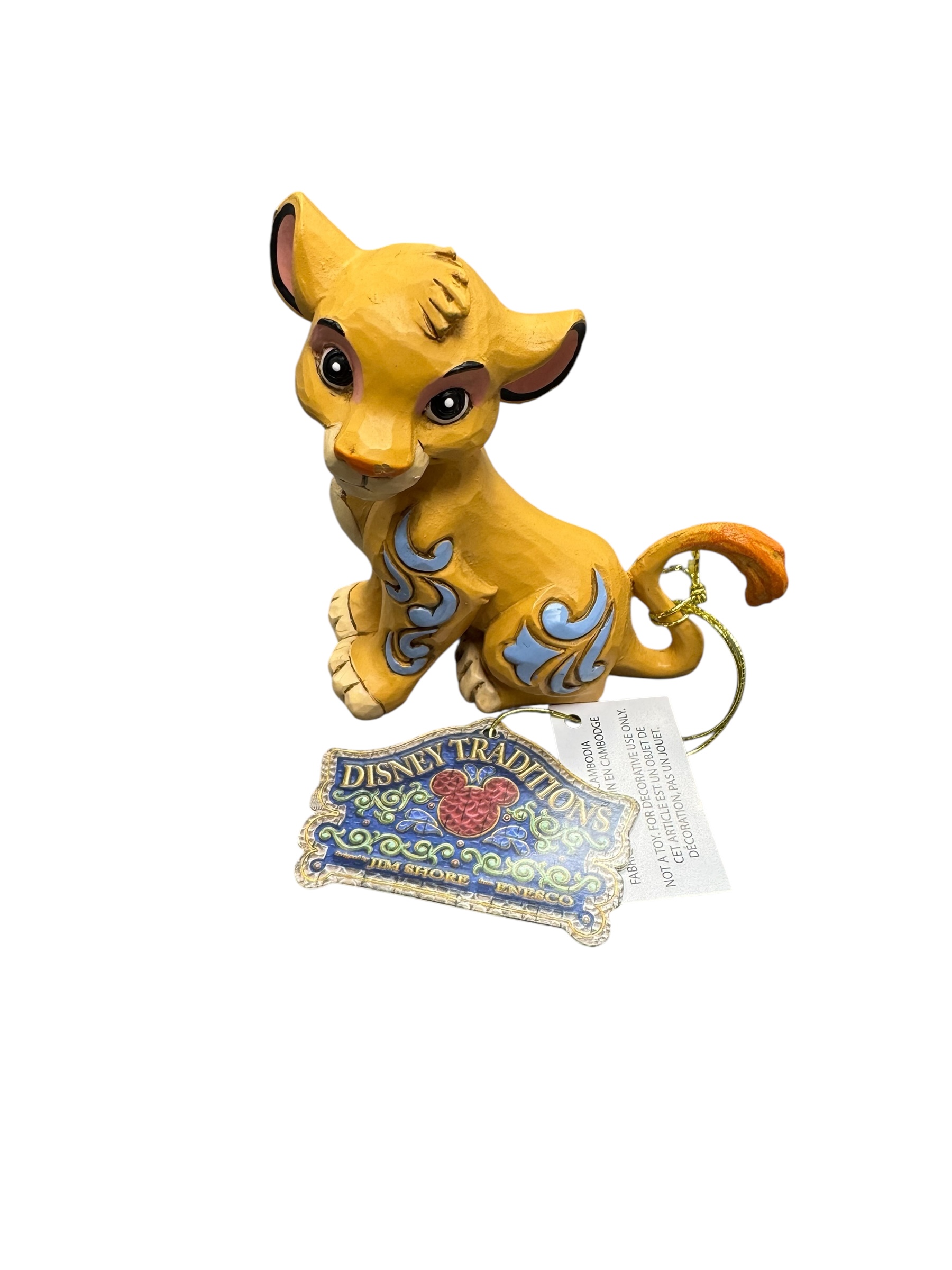 Product photo for Simba Mini Disney Traditions statuette by Jim Shore 6009001