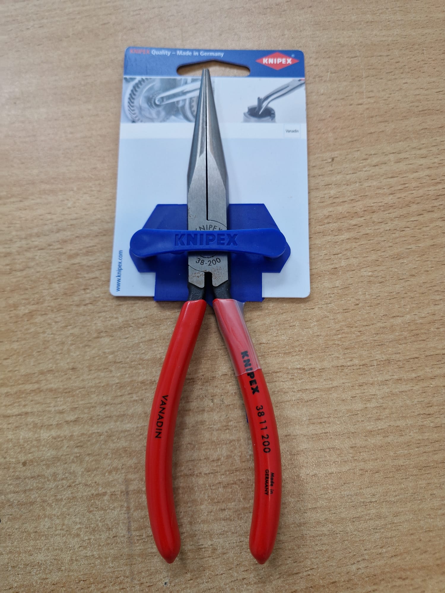 Product photo for KNIPEX 38 11 200 Mechanics’ Pliers – Brand New & Unused