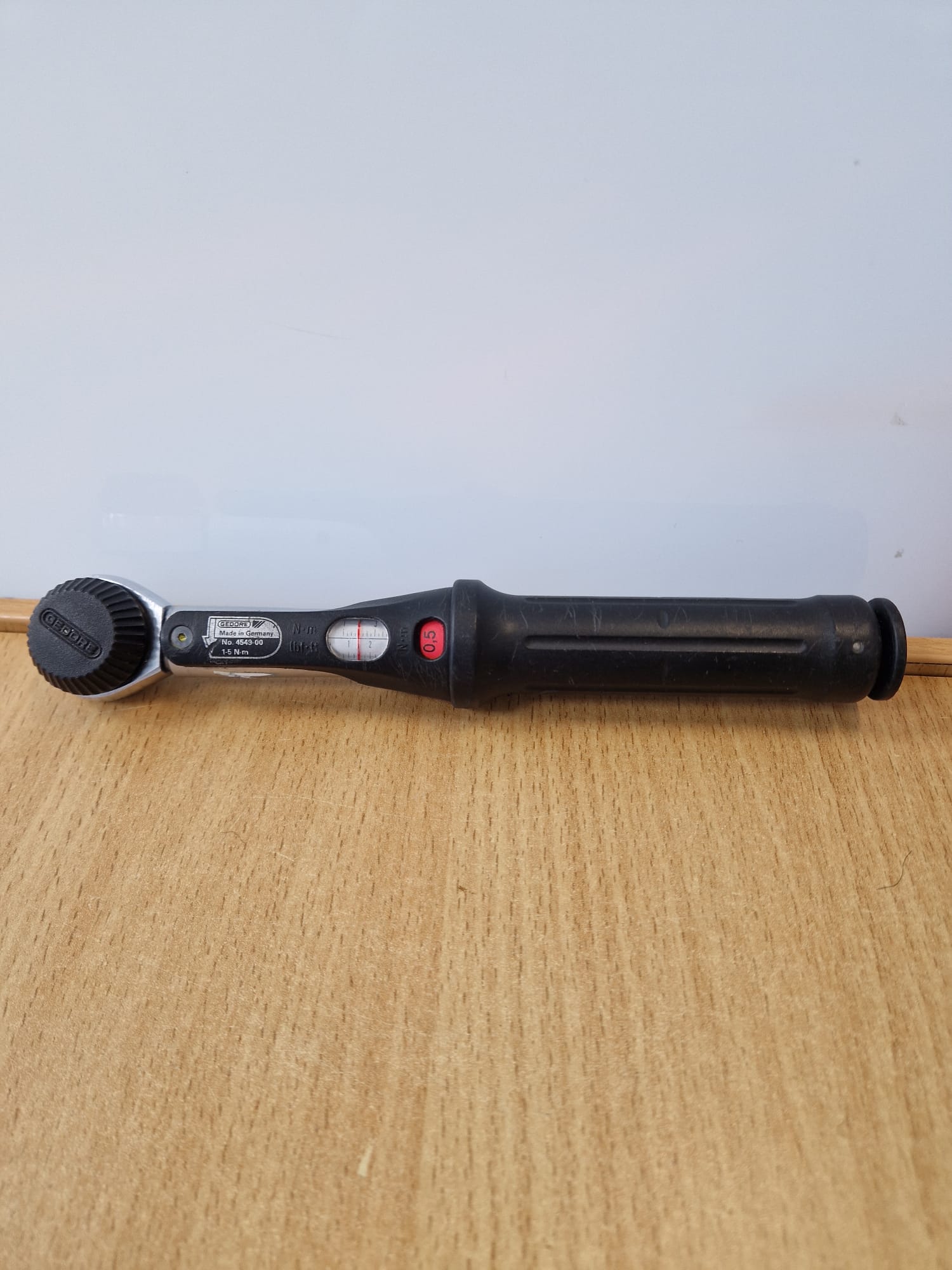 Product photo for Gedore 4549-00 Torque Wrench 1–5Nm – Unboxed 12 Month Warranty
