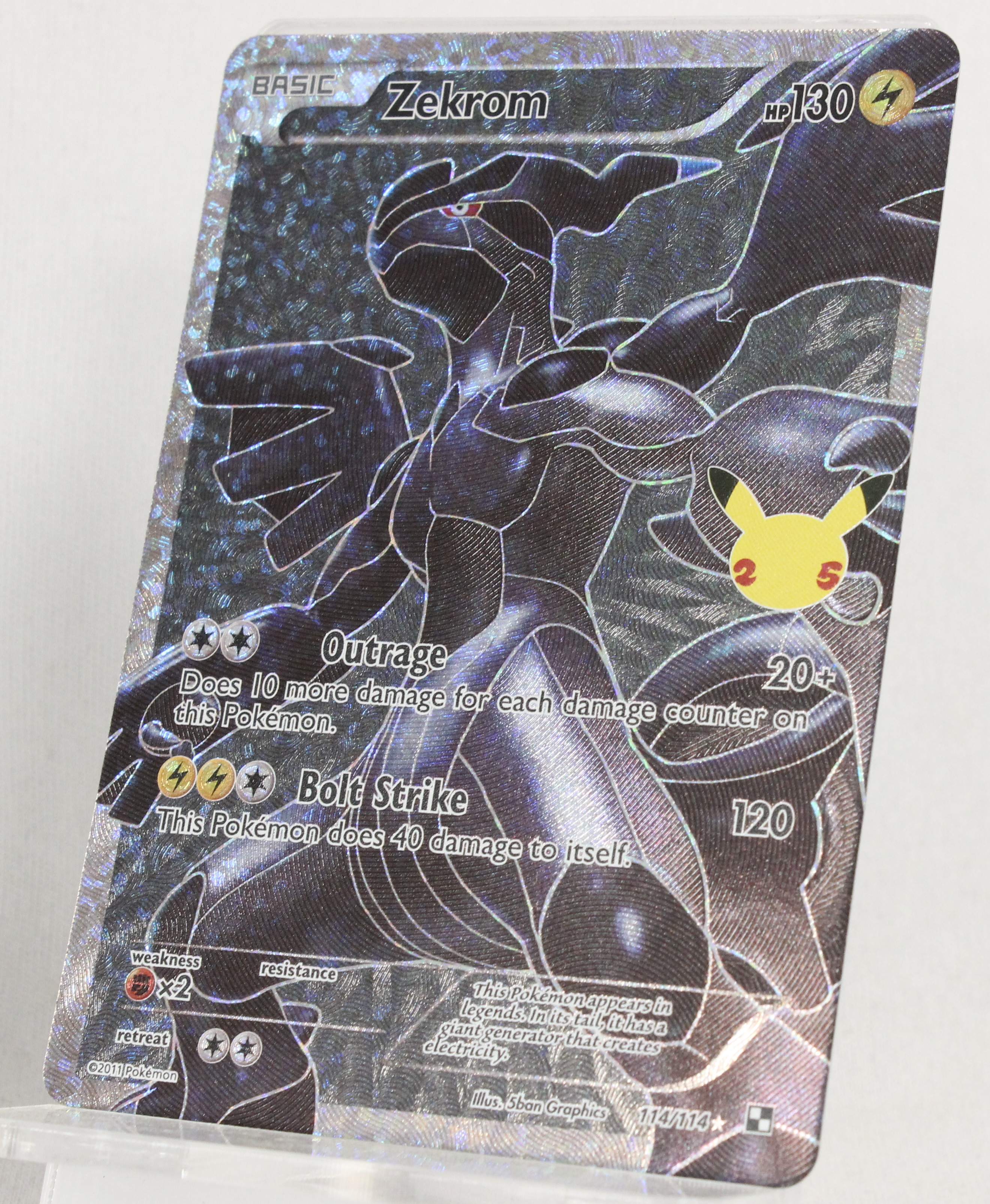 2011 zekrom pokemon card Zekrom (PROMO) {L} <111/BW-P> [BW-P] – 晴れる屋2