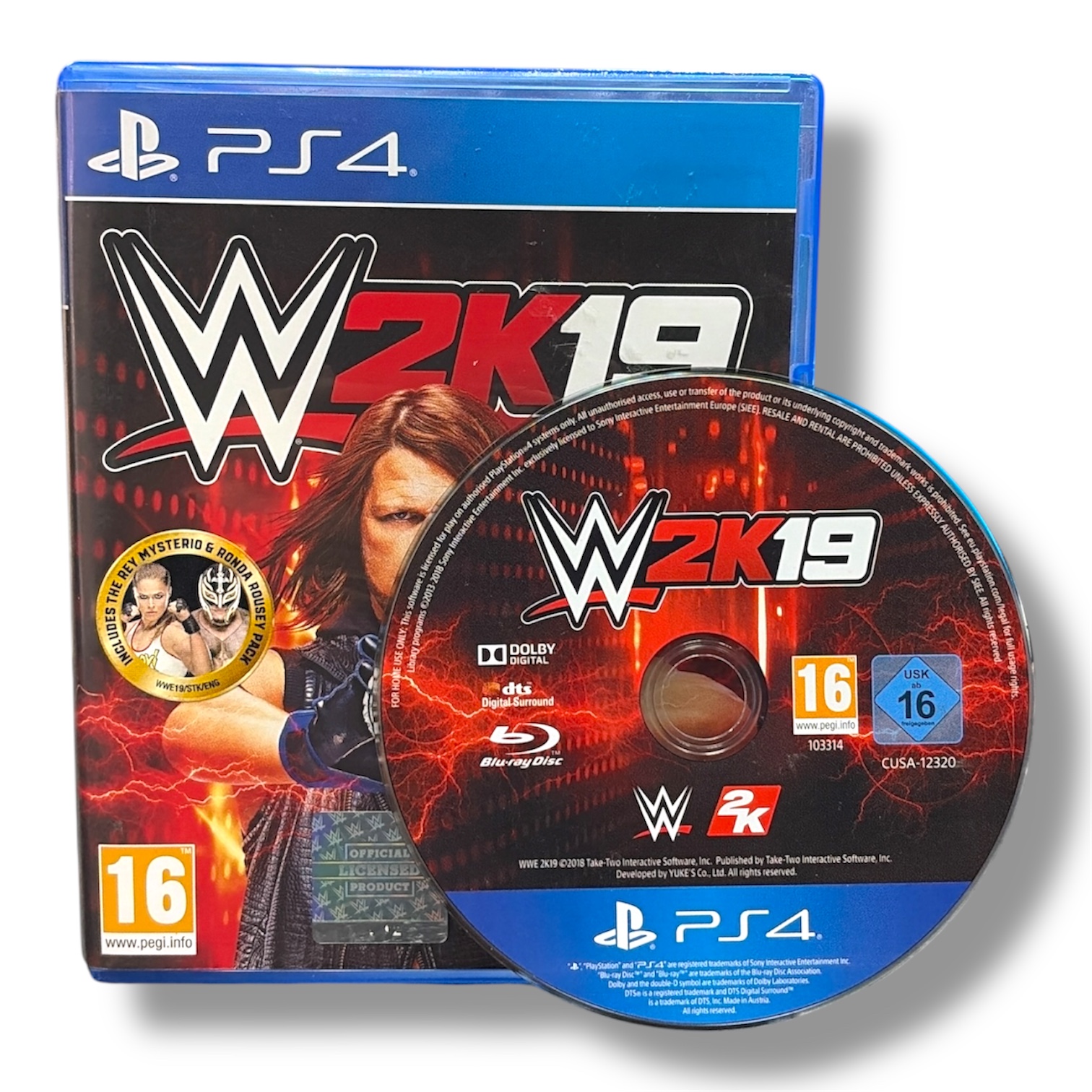 Product photo for WWE 2K19 (No DLC)