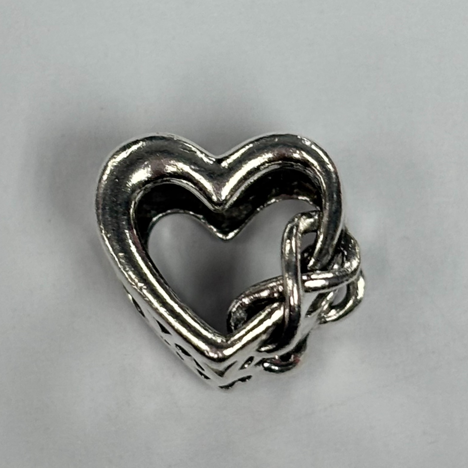 Product photo for Pandora Love You Mom Heart Charm