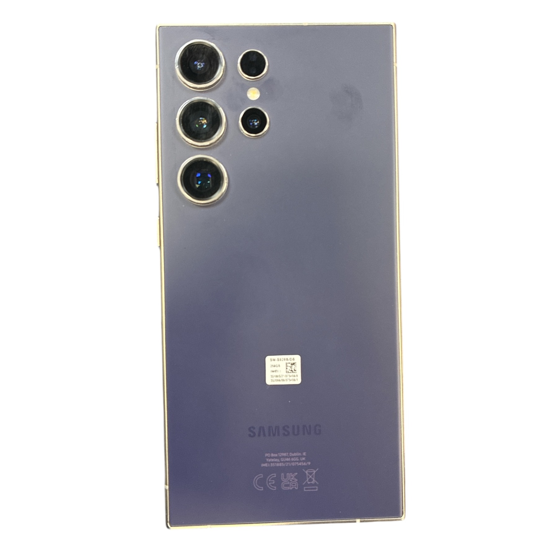 Product photo for Samsung Galaxy S24 Ultra Titanium Violet 256GB (Unlocked)