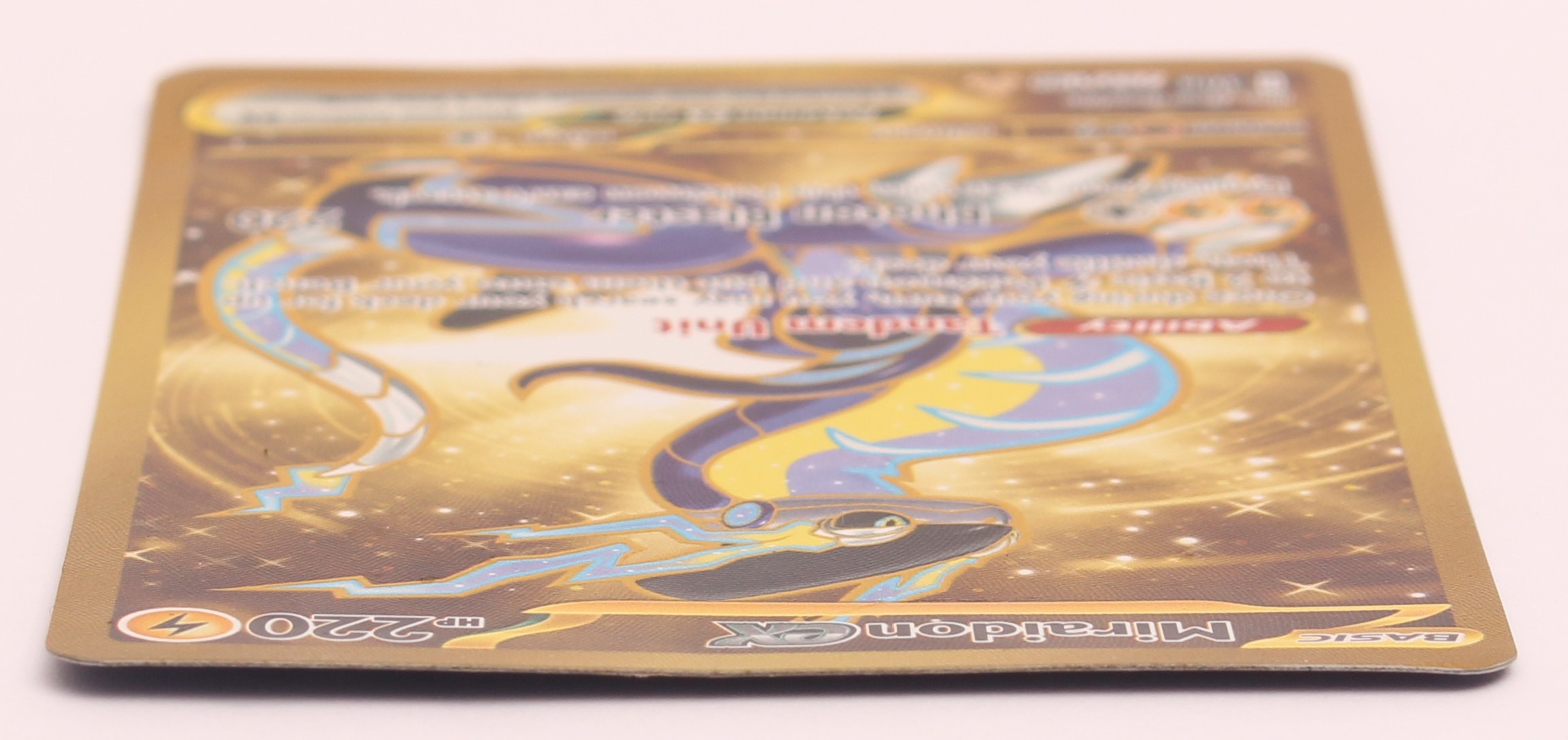Pre-owned Pokemon Miraidon ex 253/198 Holo TCG Card - Own4Less