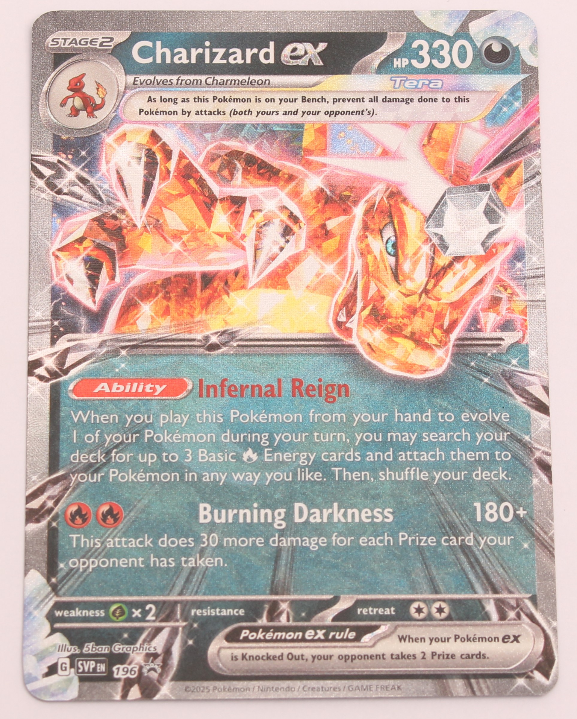 Charizard ex SVP196 Holo Black Star Promo Pokemon TCG Card - Cash Express Charizard ex SVP196 Holo Black Star Promo Pokemon TCG Card - Cash Express