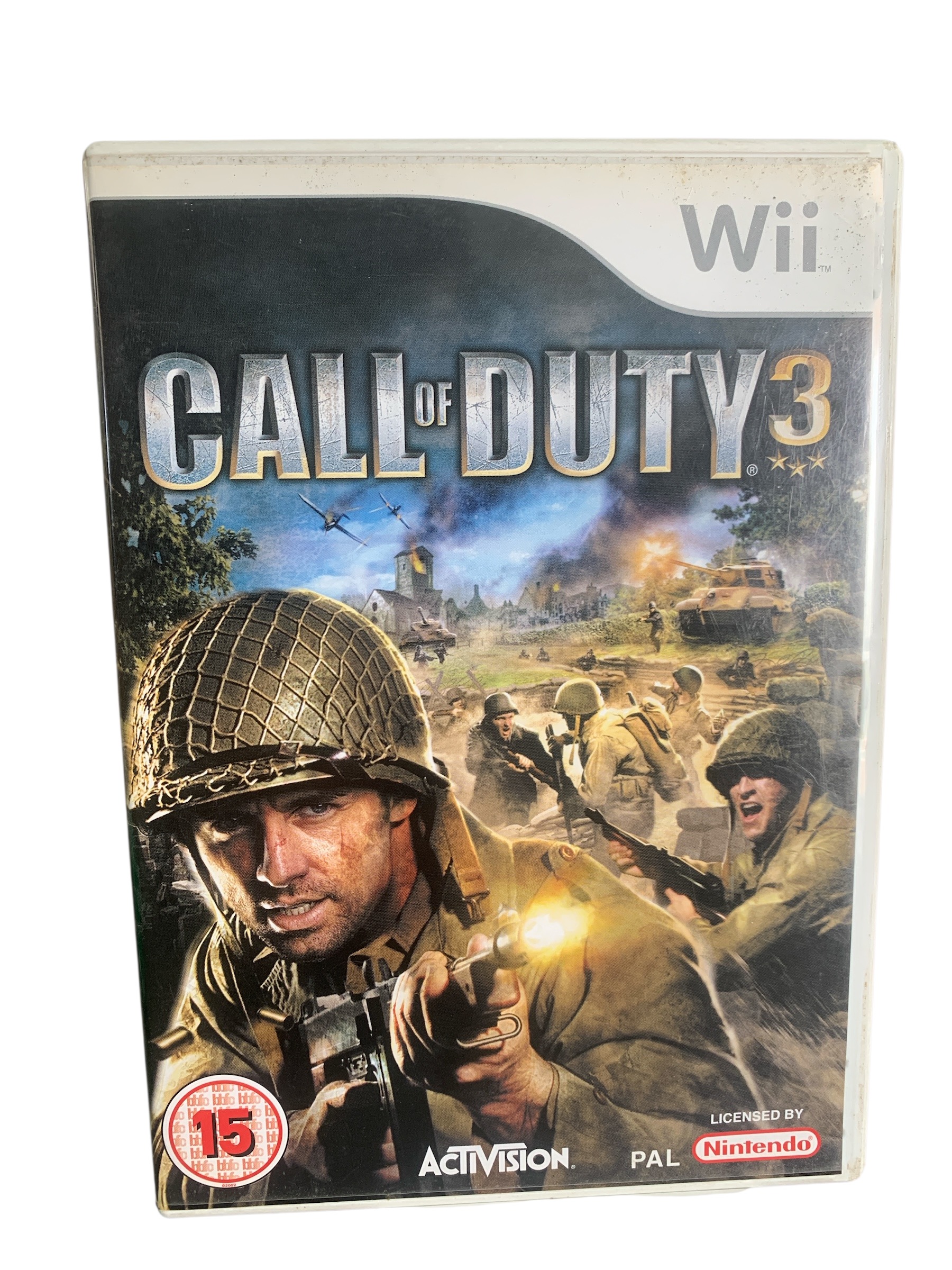 Product photo for Call of Duty 3 on Wii