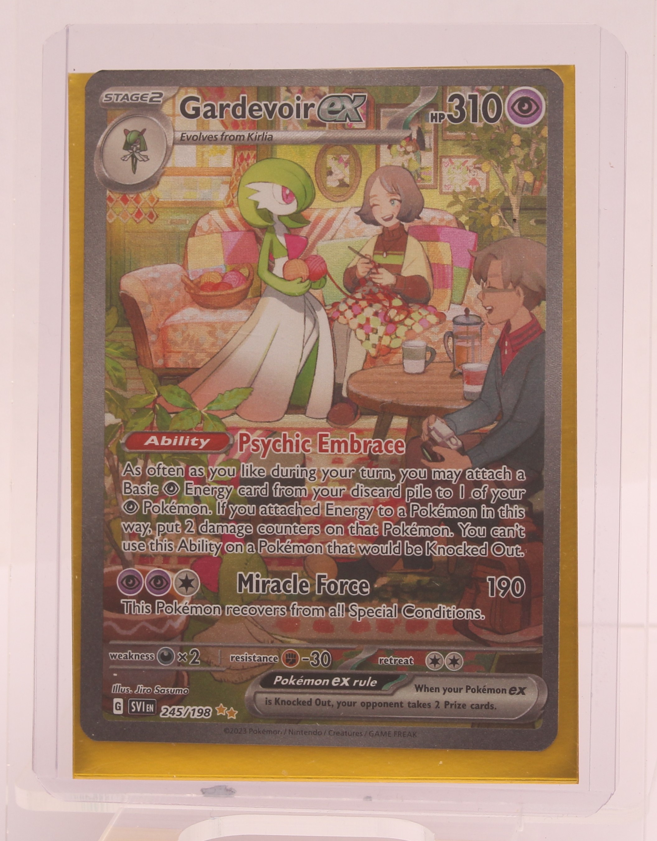 245 198 pokemon card Gardevoir EX 245 198 (Graded) Case main image 0