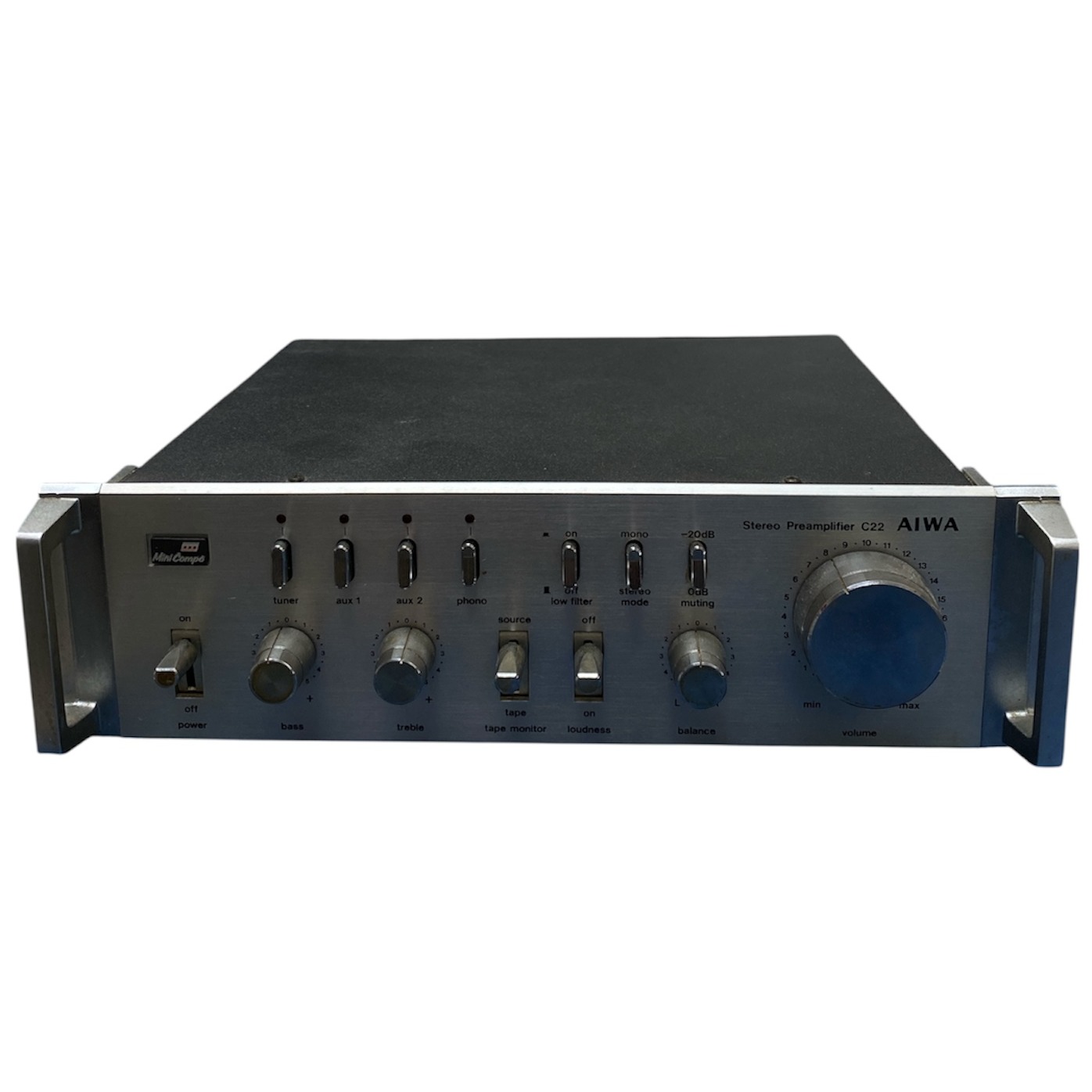 Product photo for Mini Compo Stereo Preamplifier C22 AIWA