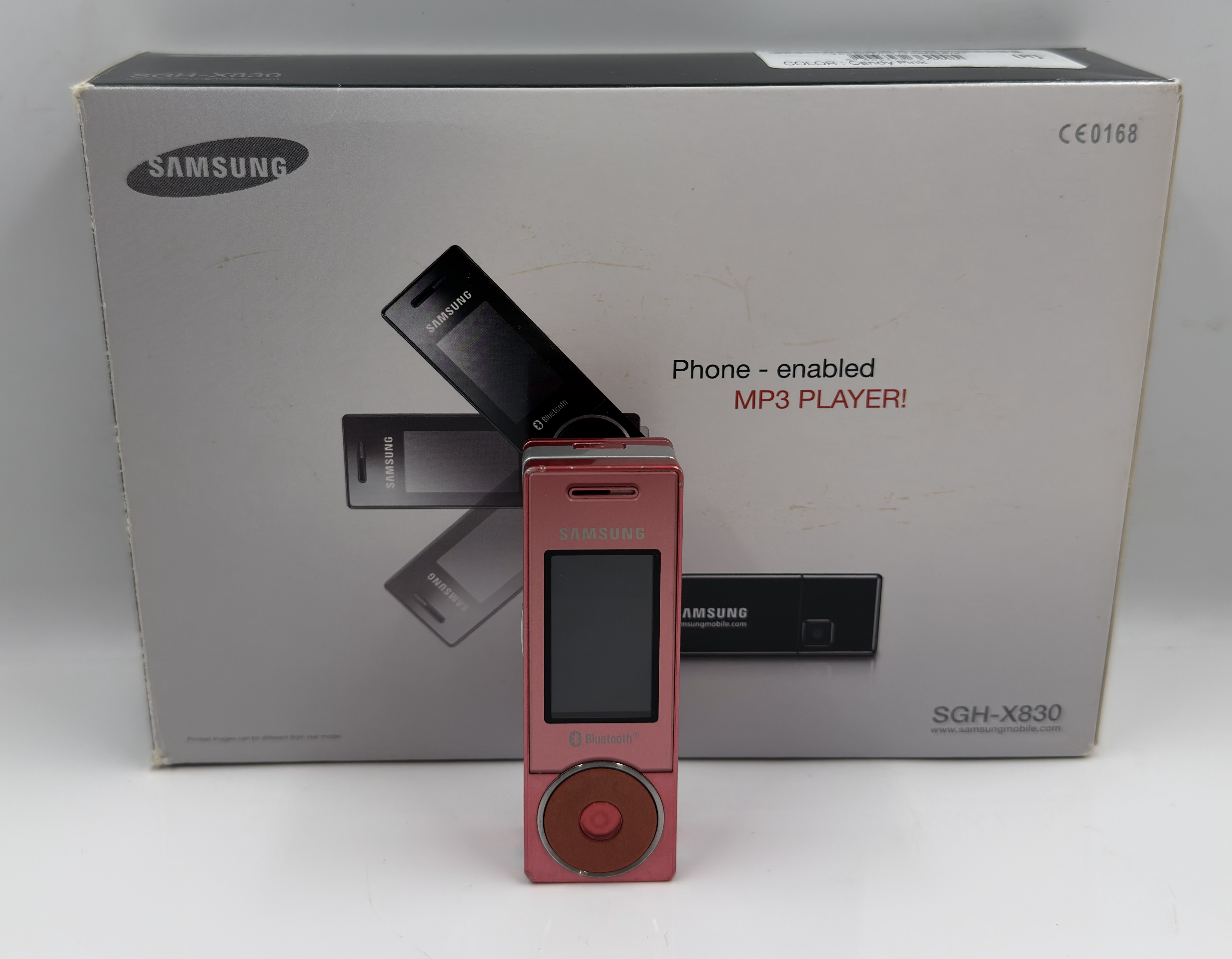 Product photo for SAMSUNG SGH-X830 SWIVEL MOBILE PHONE - BOXED