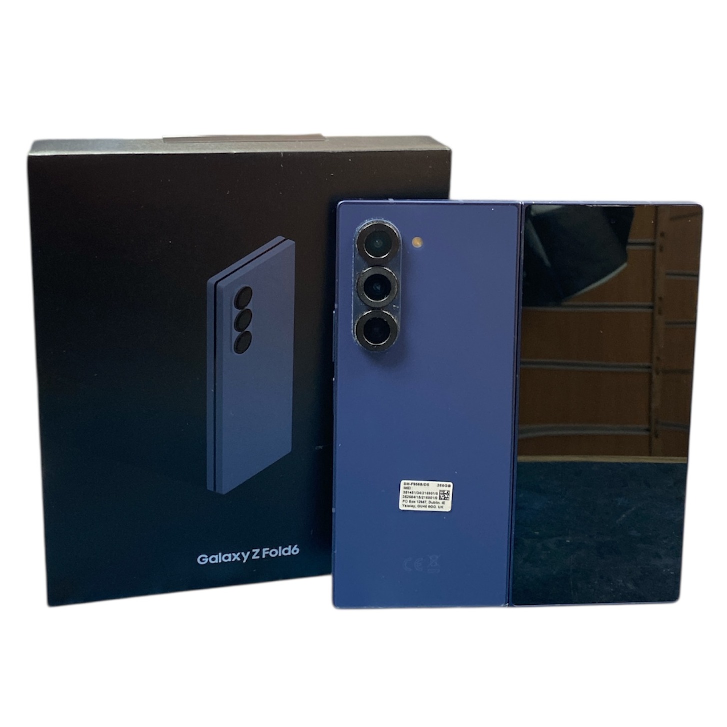Product photo for Samsung Galaxy Z Fold6 256GB Navy, Unlocked , A