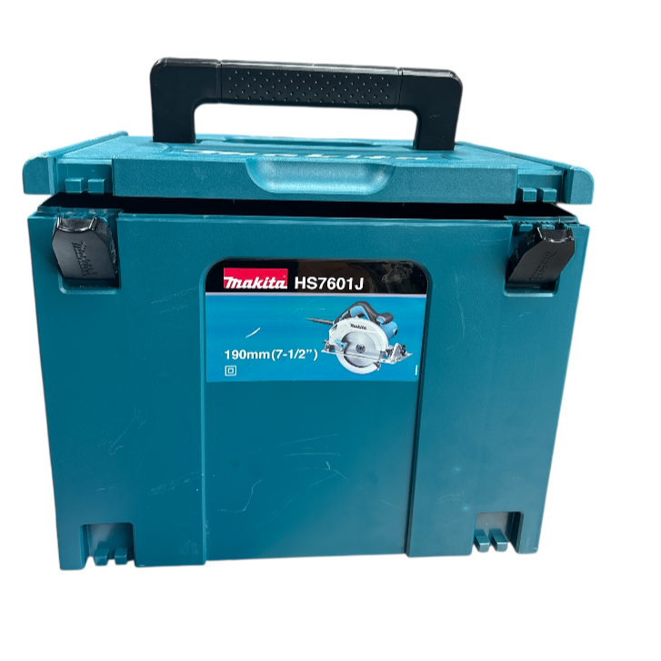 Product photo for Makita HS7601J 240V 190mm Circular Saw with MakPac Type 4 Carry Case