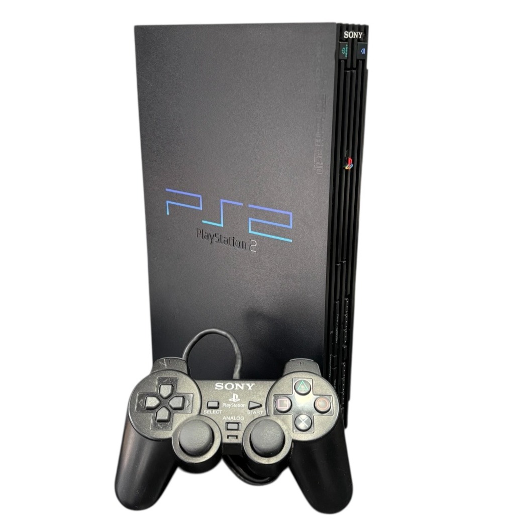Product photo for Sony Playstation 2 Console, Unboxed
