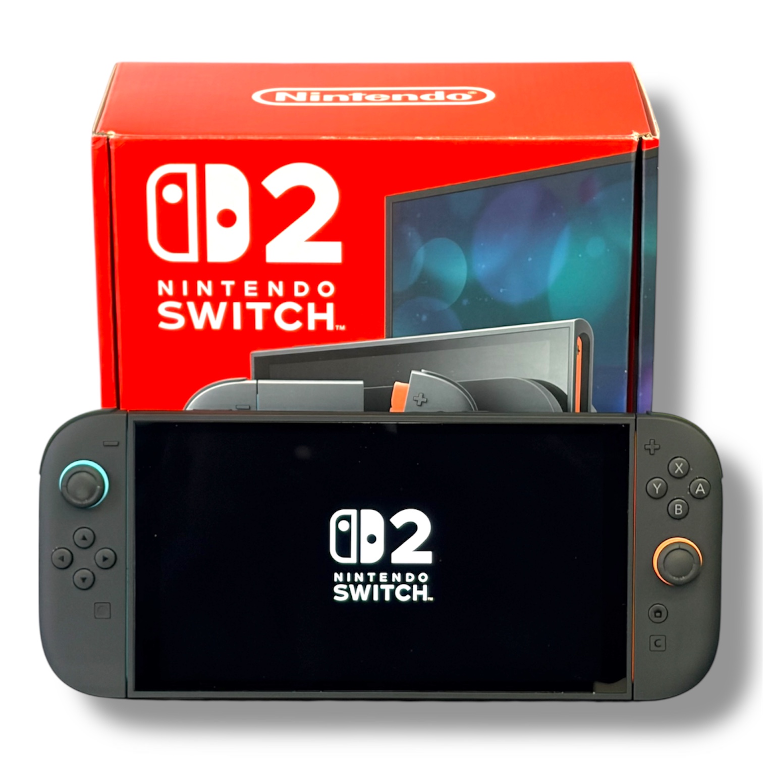 Product photo for Nintendo Switch 2 Console, 256GB + Black Joy-Con 2, (No DLC) Boxed