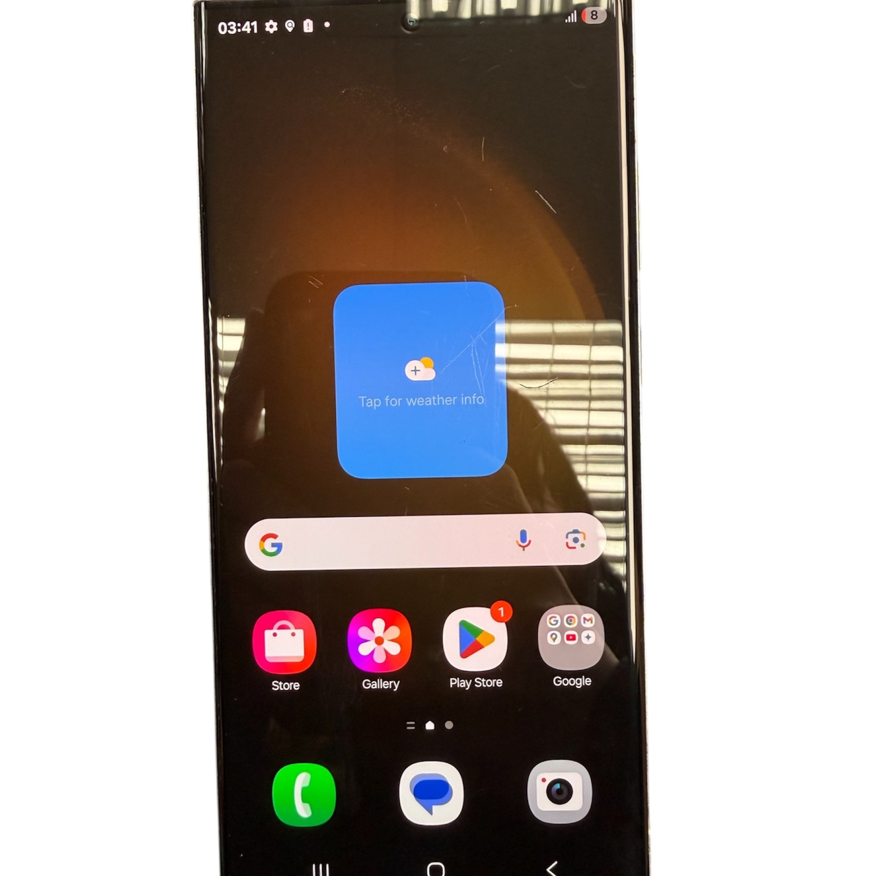 Product photo for Samsung Galaxy S23 Ultra Dual Sim 256GB Cream, Unlocked C