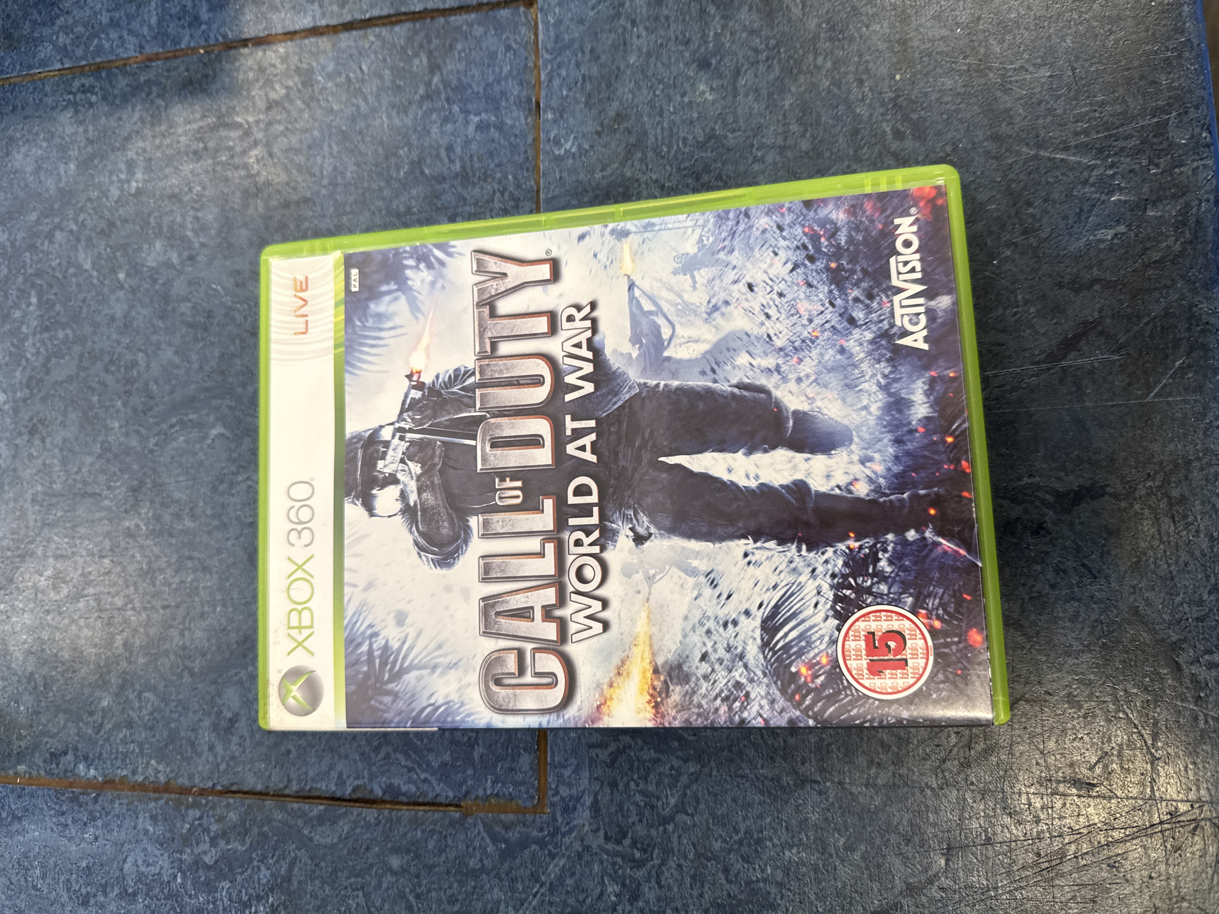Jogo Call Of Duty World At War Original de Xbox 360 - Escorrega o Preço