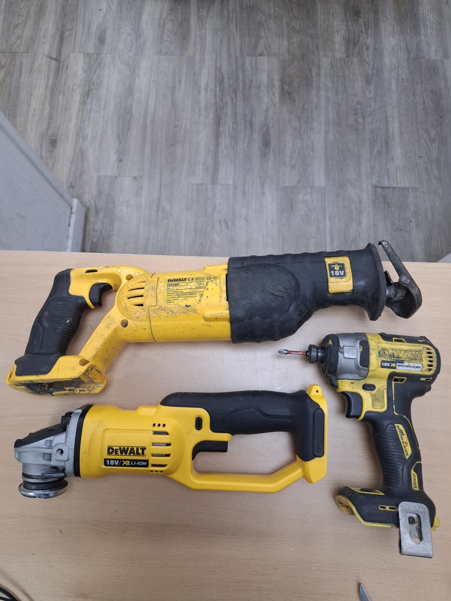 Product photo for DeWalt Tools Bundle - NO battery
