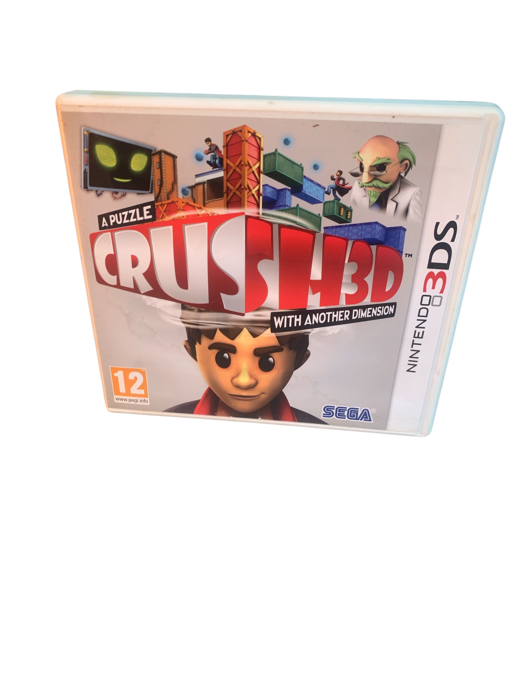 Product photo for Crush 3D - Nintendo 3DS Video Game CIB Complete w/ Manual Tested Working